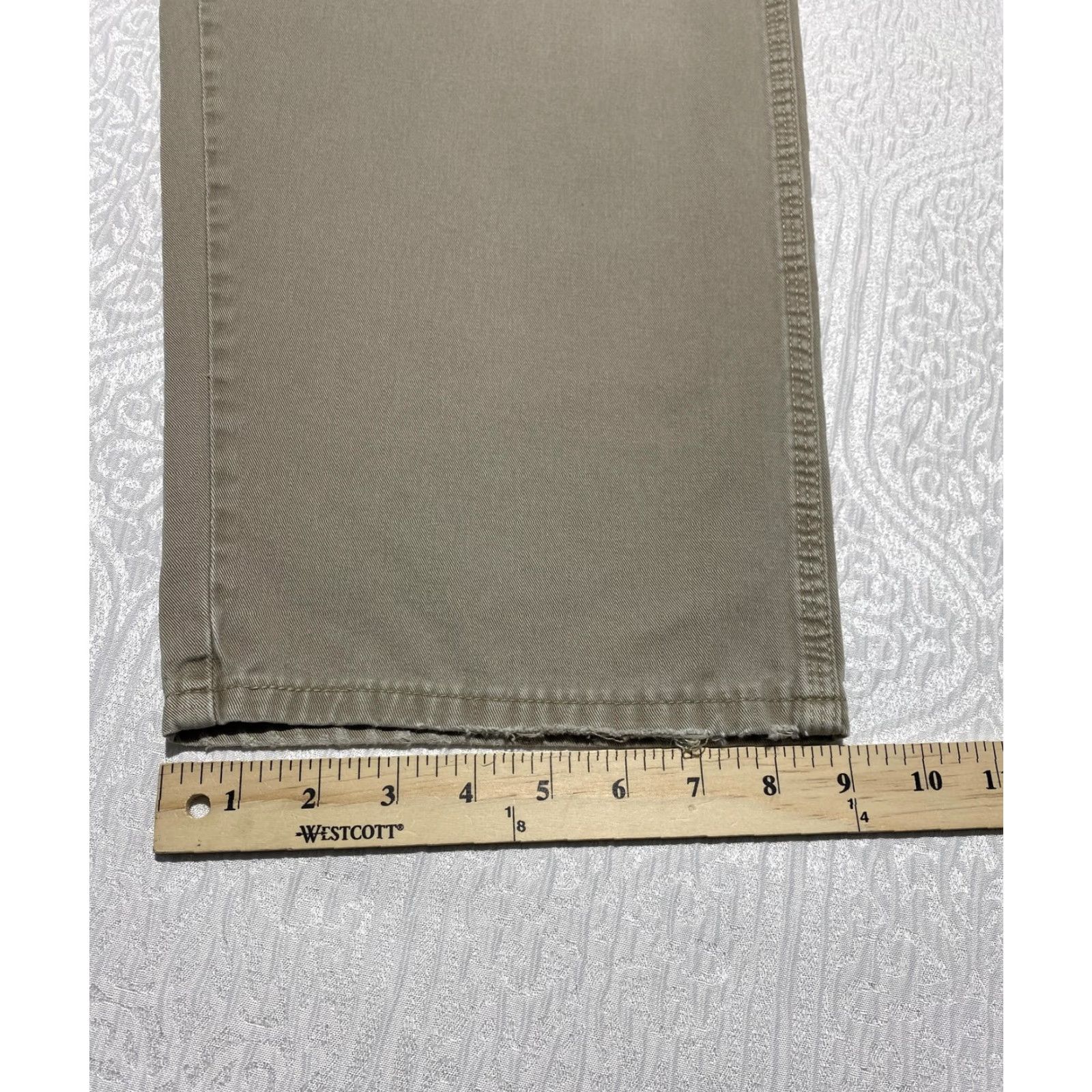 Wrangler Wrangler Mens Pants Carpenter Workwear 36x30 Khaki Beige Cotton Canvas Relaxed Fit 940R0BH Mens Size US 36 / EU 52 - 6 Thumbnail