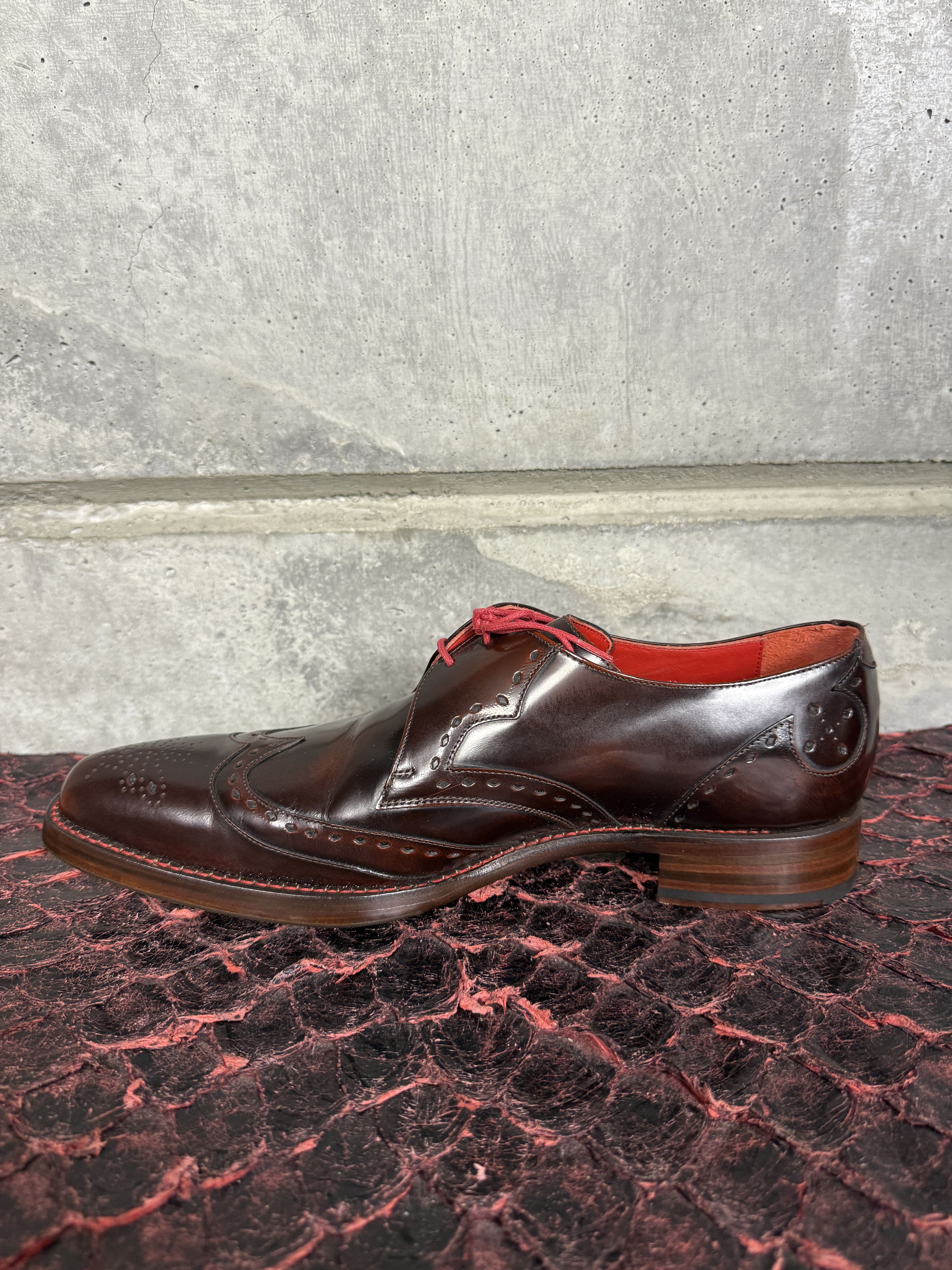 Jeffery West Jeffery West Brown Dexter Derby Shoes Size US 9 / EU 42 - 6 Thumbnail
