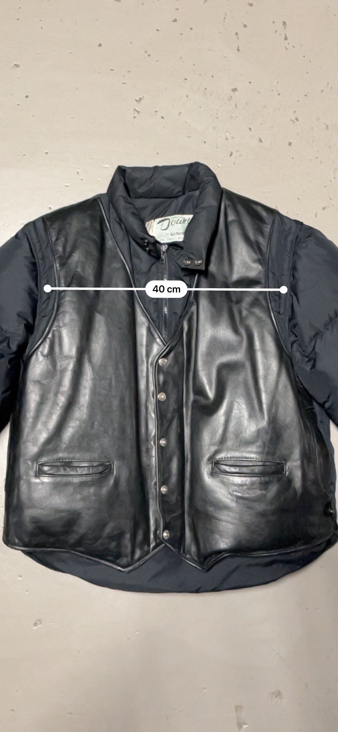 Schott Vintage Schott Goose Puffer Jacket 🇺🇸 Size US S / EU 44-46 / 1 - 12 Thumbnail