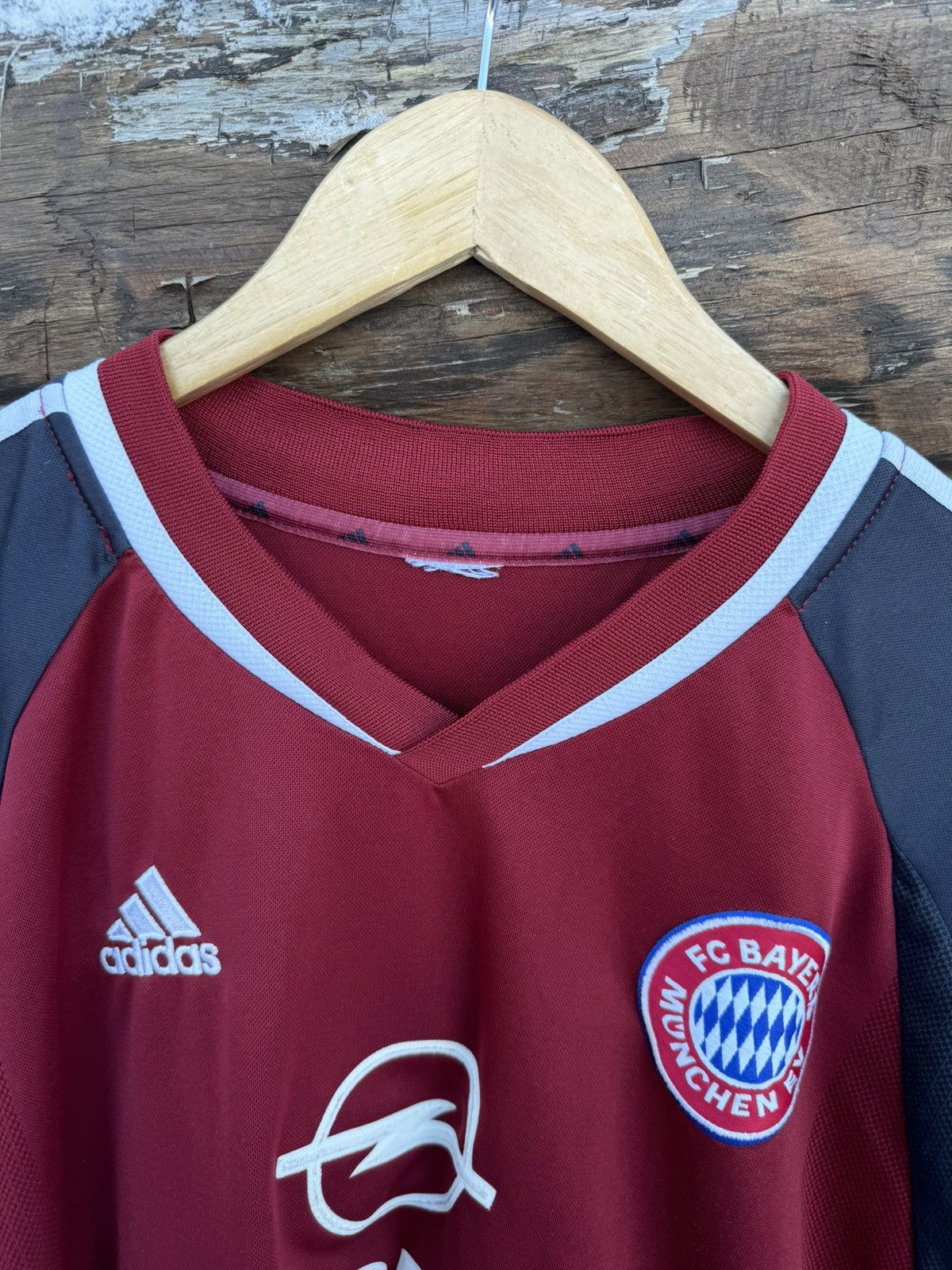 Adidas × Vintage 2001 Adidas Bayern Munich #14 Pizarro opel vintage jersey Size US XXL / EU 58 / 5 - 8 Thumbnail