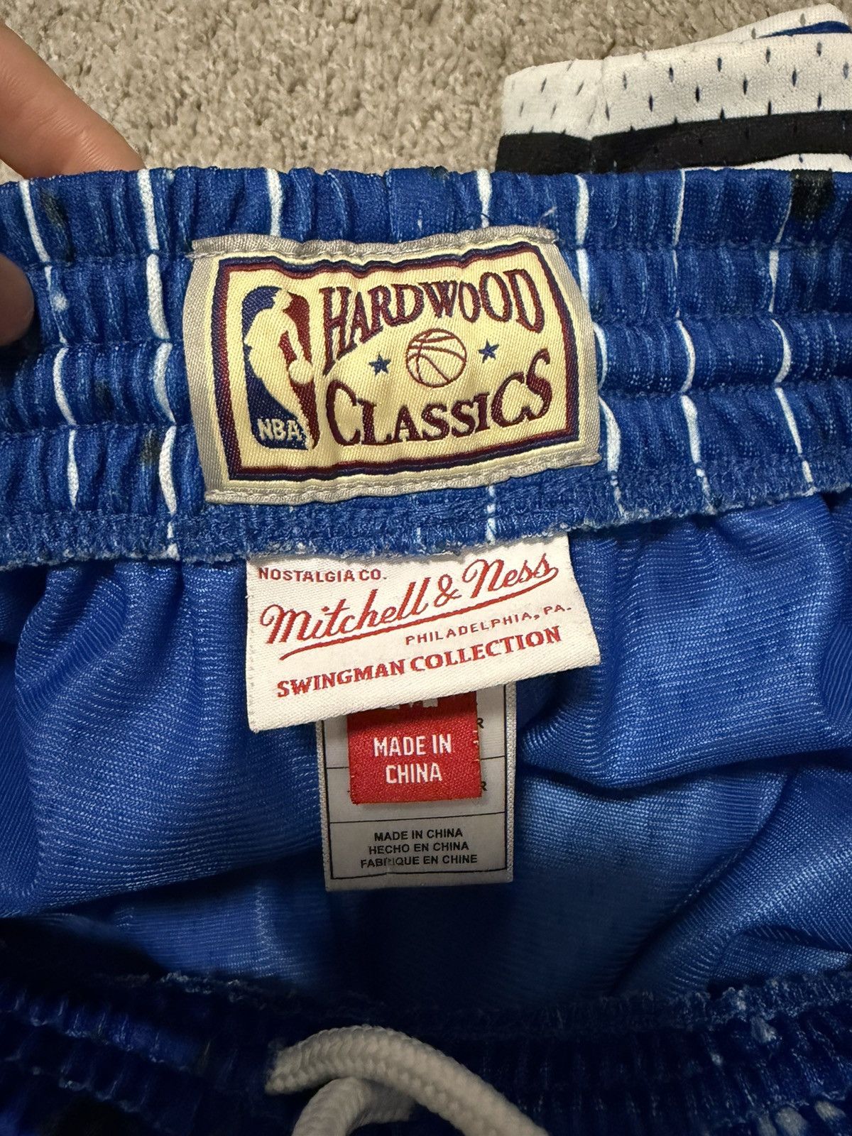 Mitchell & Ness Mitchell & Ness Magic basketball shorts size men M Size US 32 / EU 48 - 3 Thumbnail