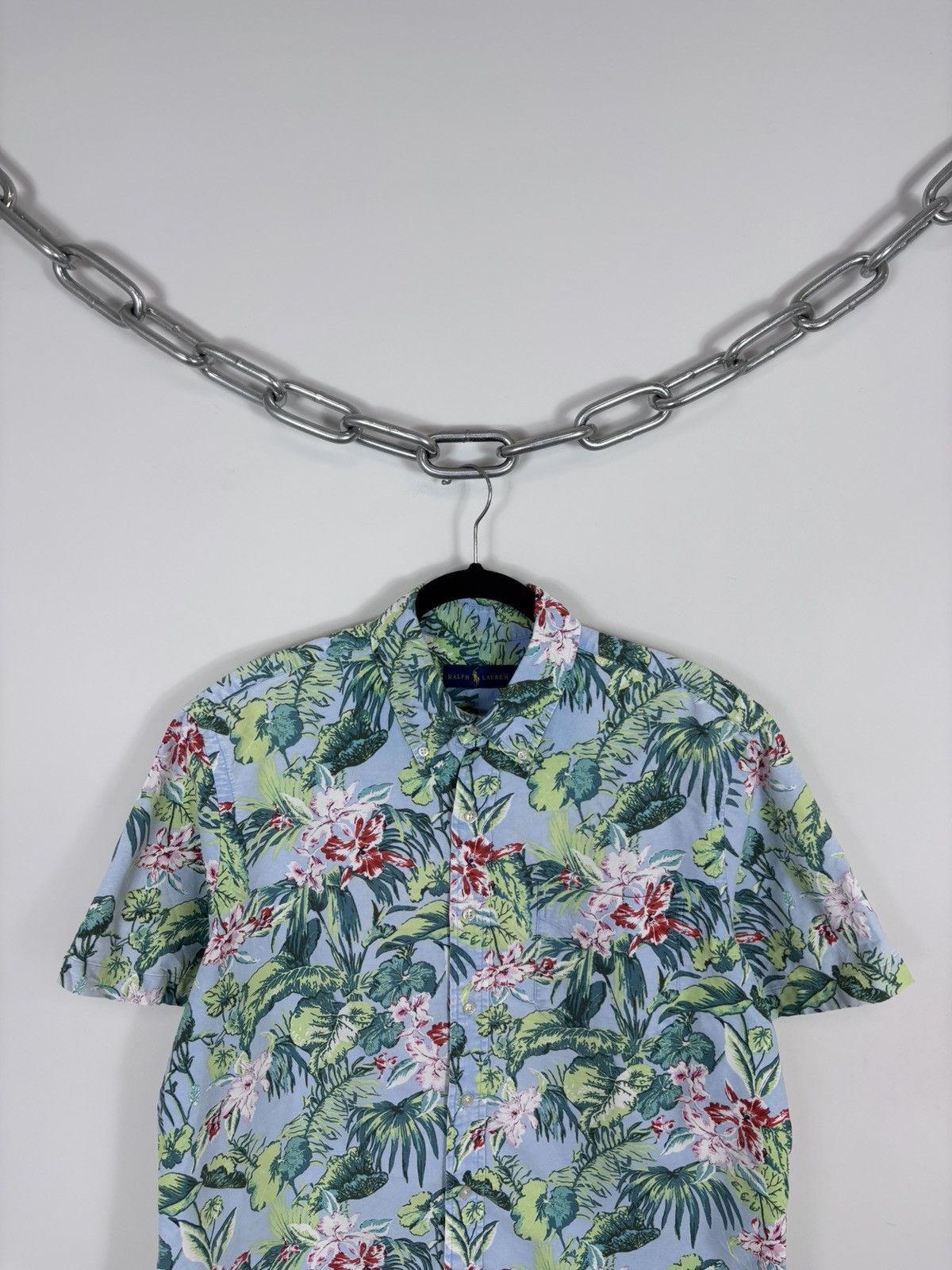 Ralph Lauren Ralph Lauren Men’s Short Sleeve Shirt Floral Hawaiian Size US L / EU 52-54 / 3 - 2 Thumbnail