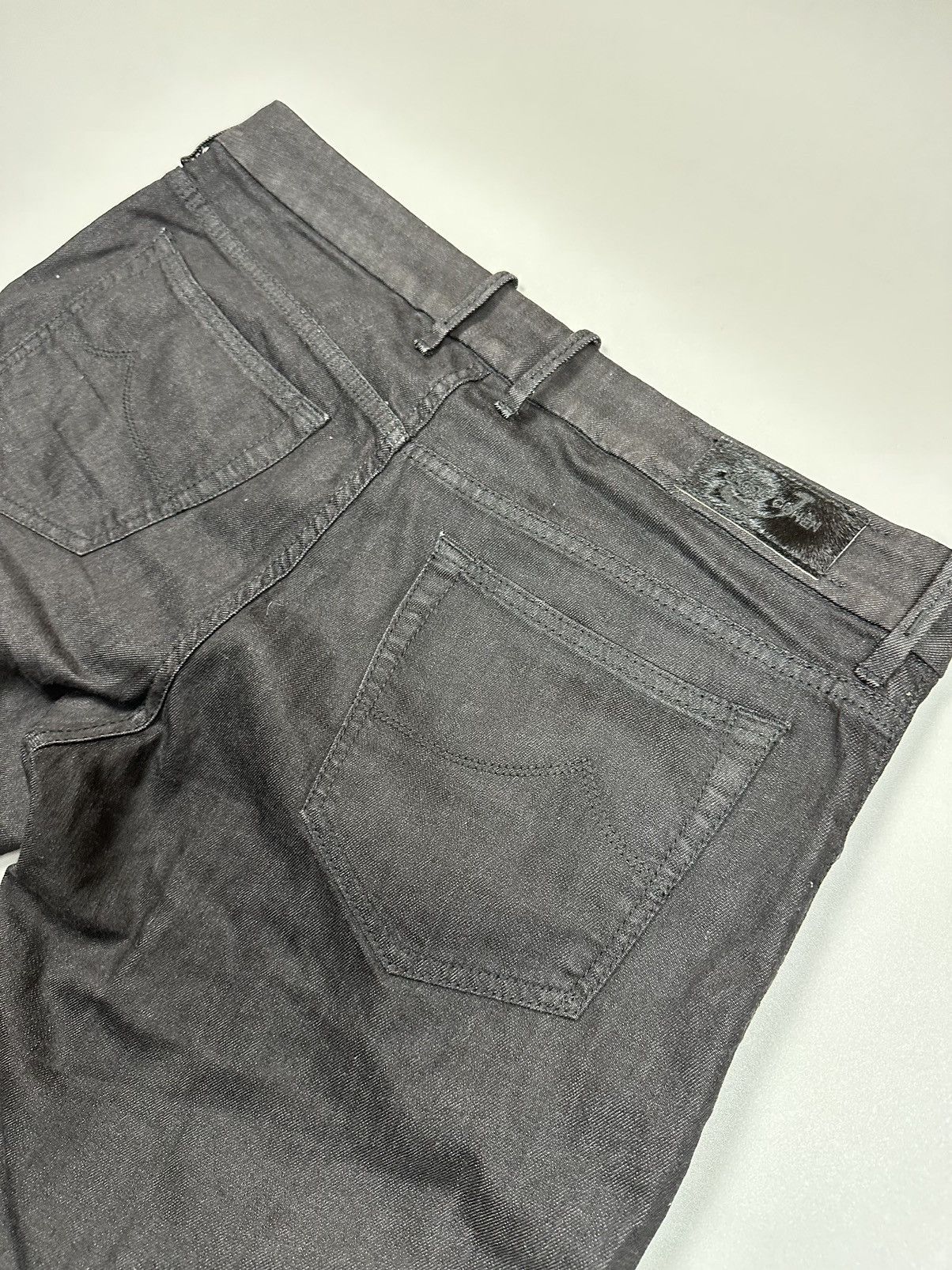 Jacob Cohen Jacob Cohen Black Wide Fit Jeans Size US 38 / EU 54 - 10 Thumbnail