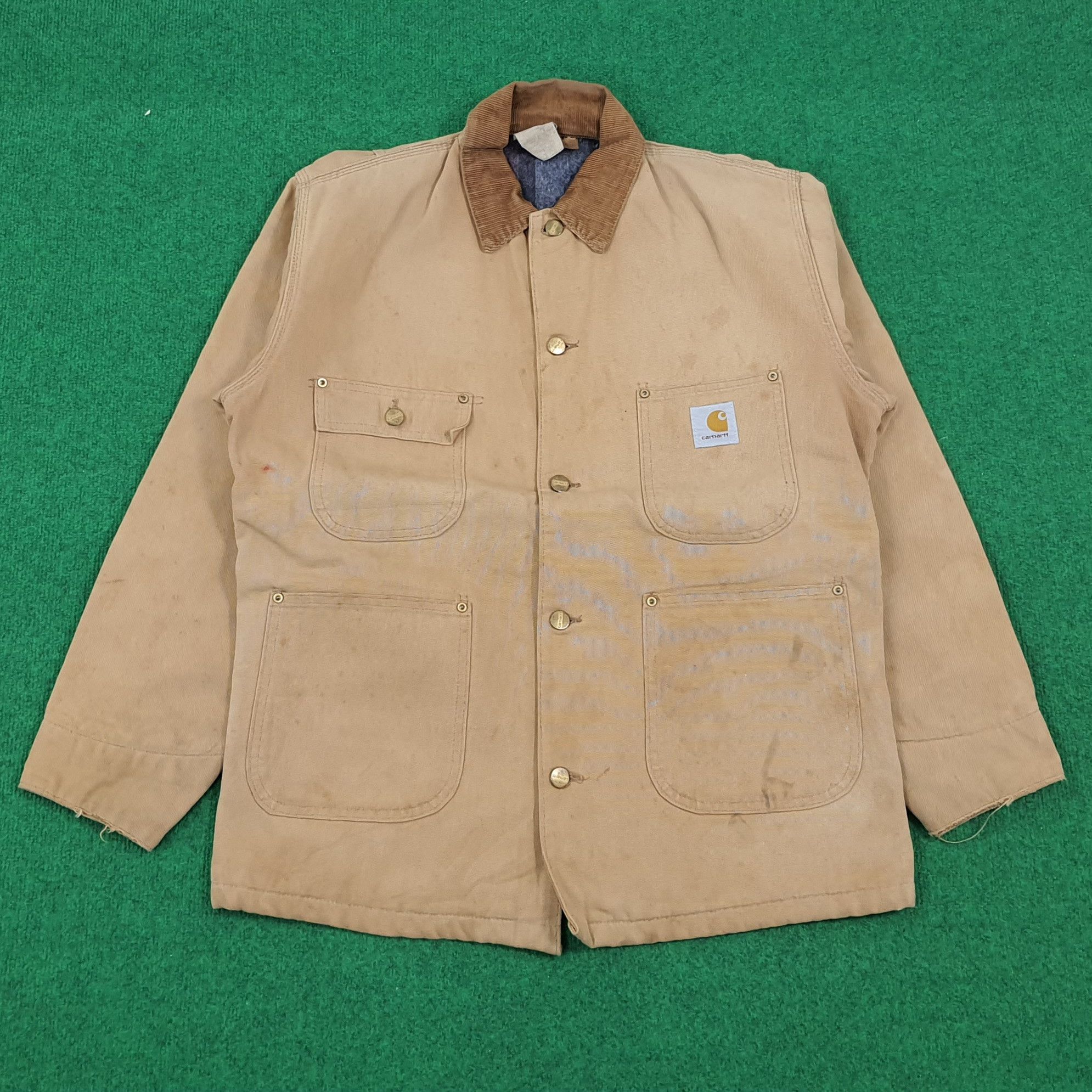 Carhartt × Vintage Vintage Carhartt Detroit Workwewr Jacket Size US XL / EU 56 / 4 - 1 Thumbnail