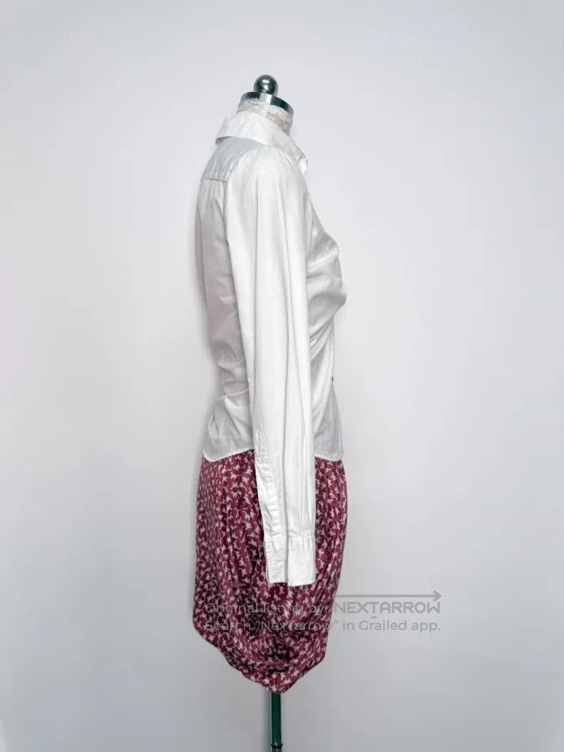 Vivienne Westwood Vivienne Westwood White Saturn Collar Long Sleeve Shirt, w Size M / US 6-8 / IT 42-44 - 3 Thumbnail