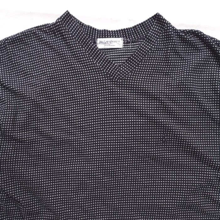 Yves Saint Laurent ysl yves saint laurent pour homme jacquard stripes sashiko Size US M / EU 48-50 / 2 - 3 Thumbnail