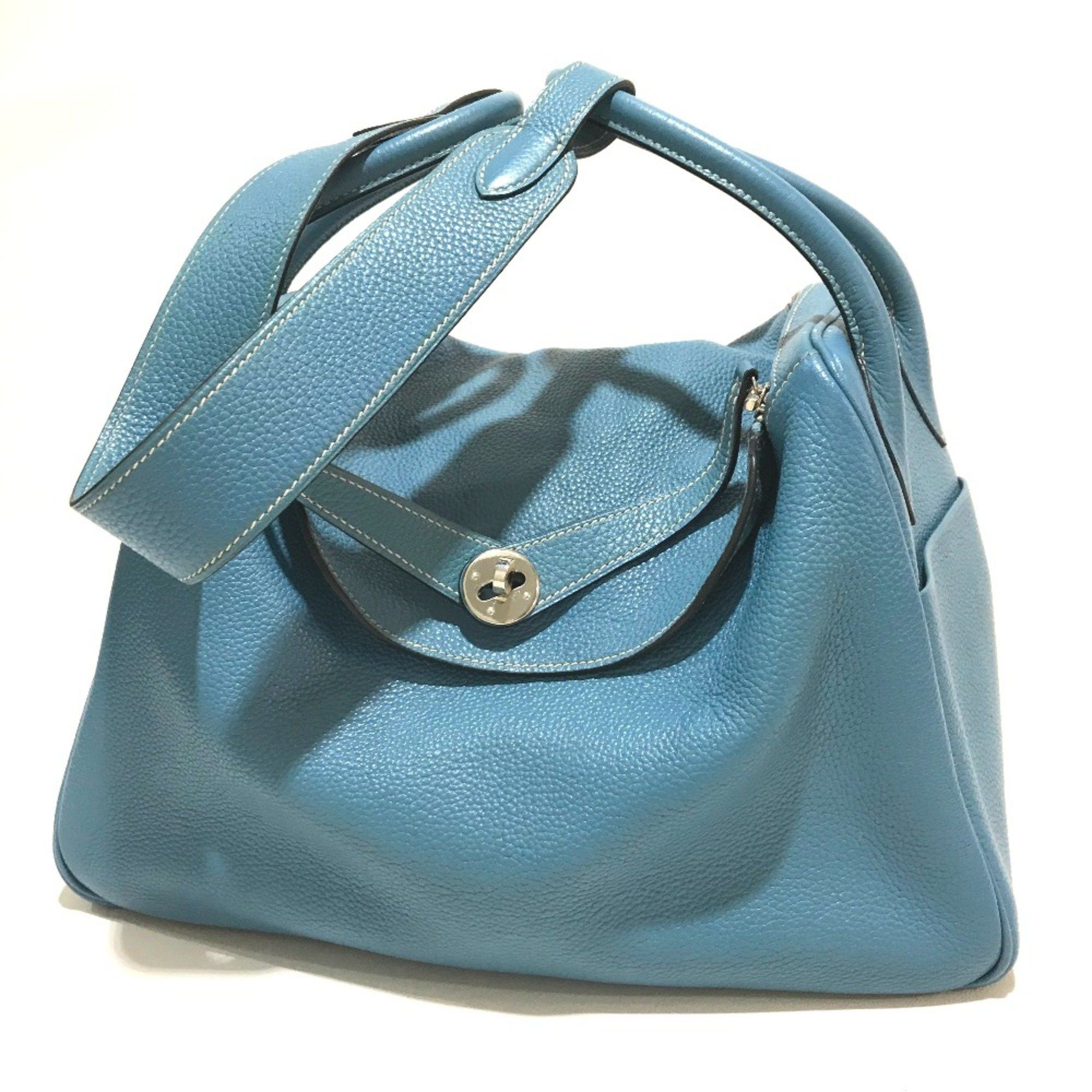 Hermes Hermes Bag Shoulder Bag Hand Bag Blue gene blue SilverHardware Size ONE SIZE - 1 Thumbnail