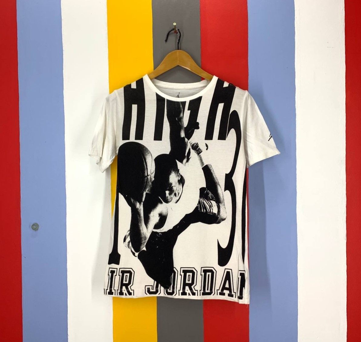 Jordan Brand AIR JORDAN Full Print T Shirt #1837/08 Size US M / EU 48-50 / 2 - 1 Thumbnail