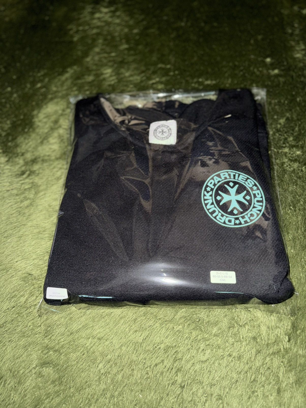 Japanese Brand [1] Punch Drunk Parties Logo Print Terry Long Sleeve Black Size US XL / EU 56 / 4 - 10 Thumbnail