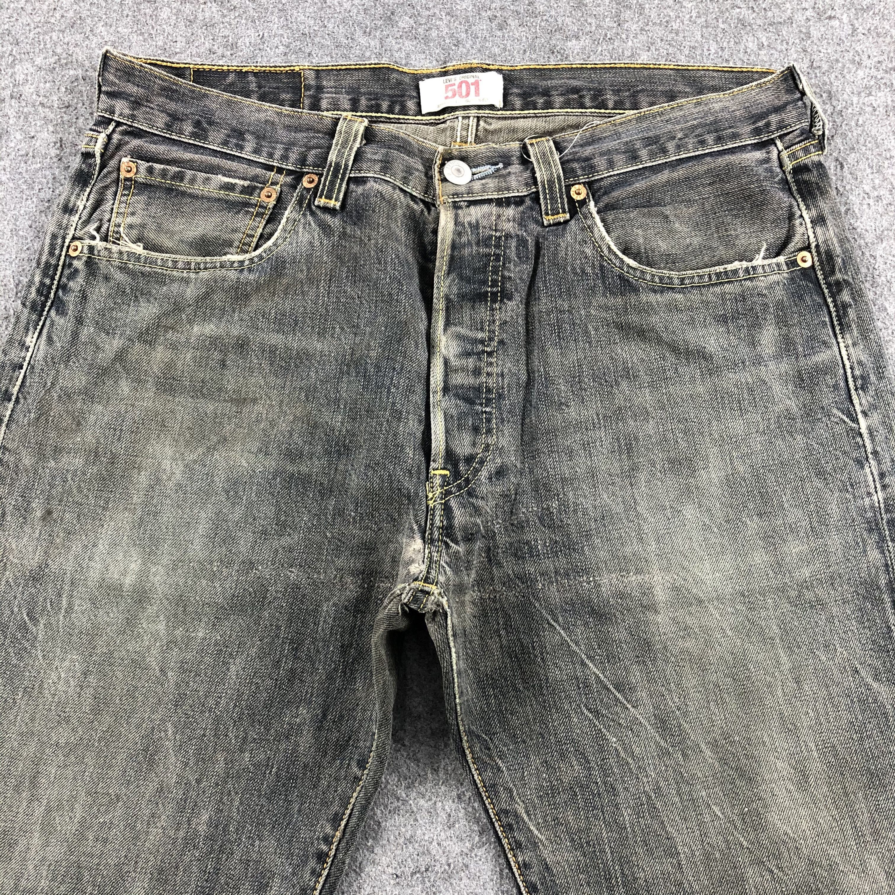 Levi's Vintage Levis 501 Earth Tone Jeans-J1526 Size US 33 - 3 Thumbnail