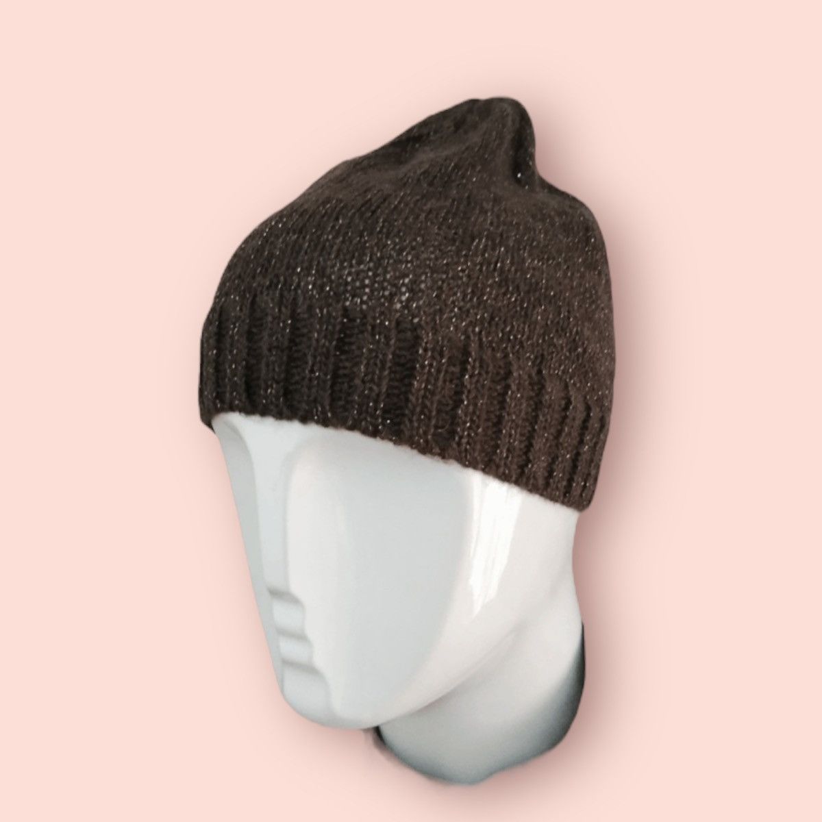 Japanese Brand × Pieces Uniques × Uniqlo UNIQLO MOHAIR/ALPACA SLIT THREAD BEANIE Size ONE SIZE - 3 Thumbnail