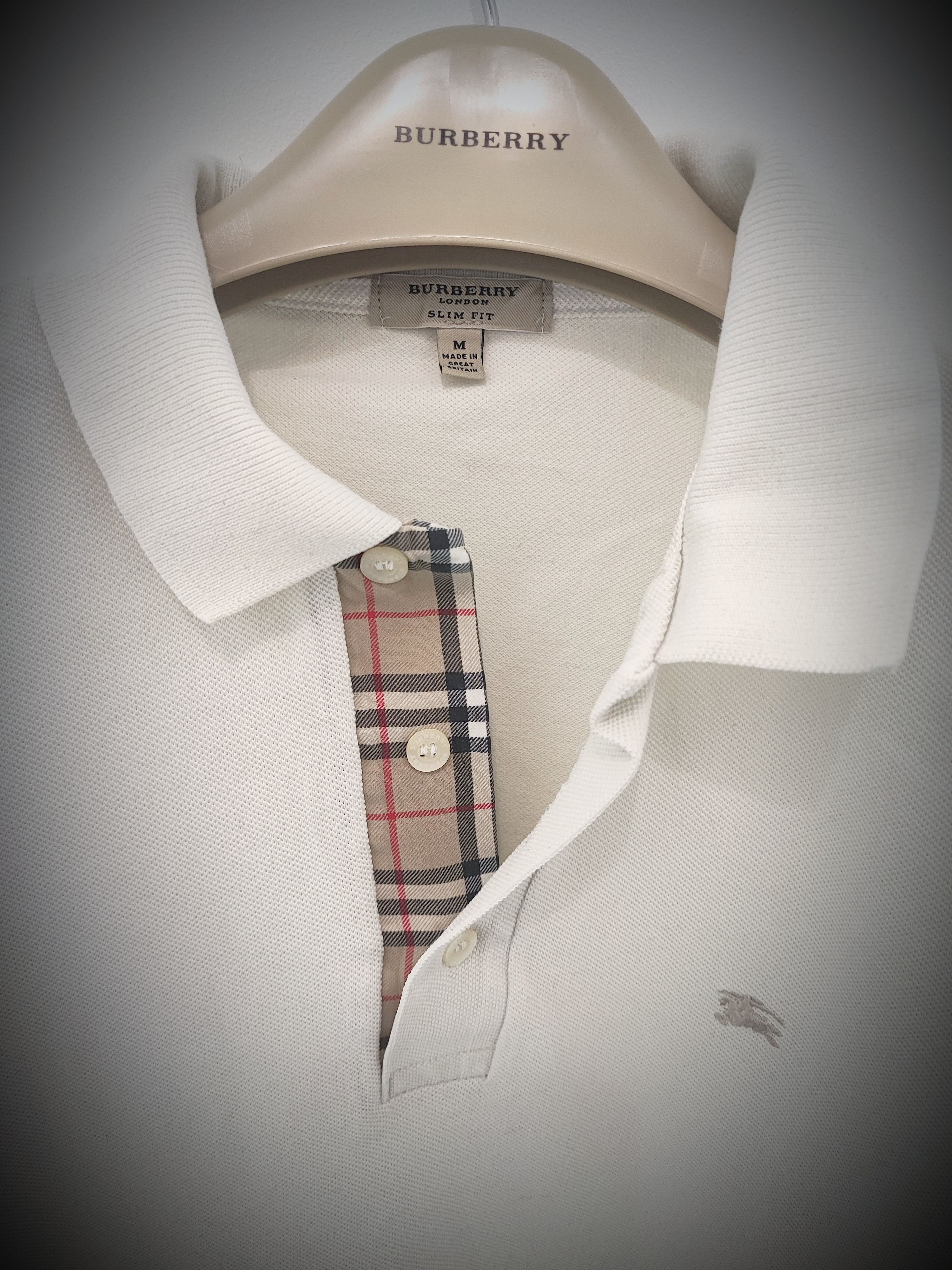 BURBERRY LONDON store WHITE SHIRT SIZE M