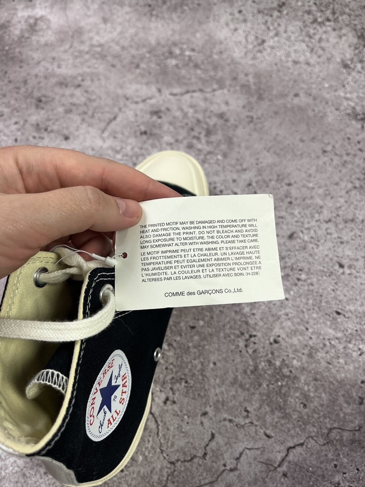 Comme des Garcons PLAY × Converse Comme des Garçons PLAY x Converse Chuck Taylor 70 Hi ❤️ CDG Size US 6 / EU 39 - 5 Thumbnail
