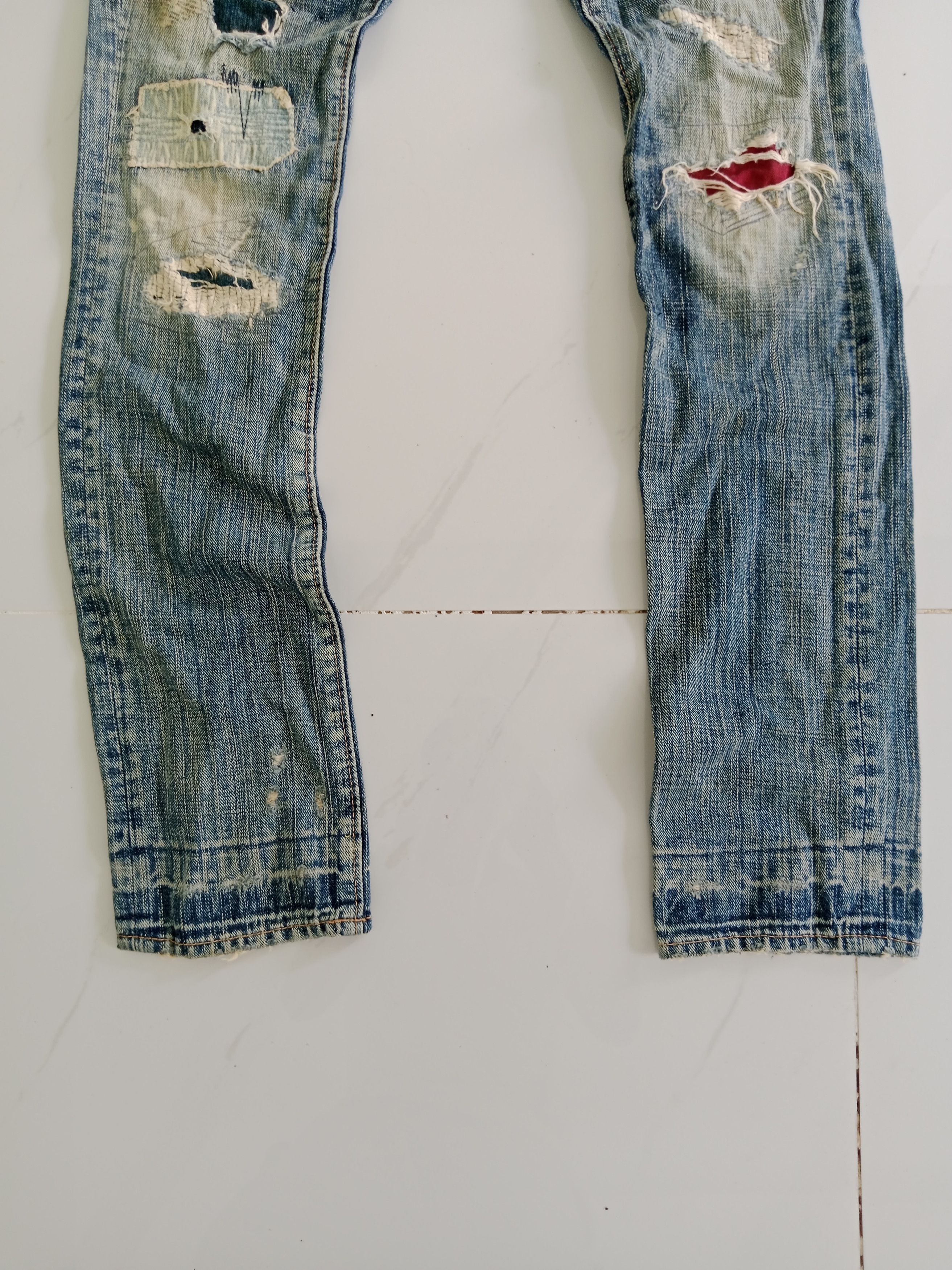 If Six Was Nine × Japanese Brand Vintage Antgauge Double Waist Jeans Japanese Style Size US 28 / EU 44 - 7 Thumbnail