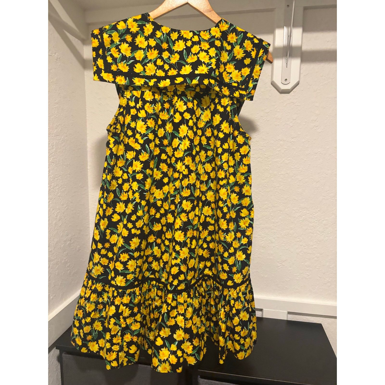 Anthropologie NWT Maeve Collared Poplin Swing Mini Dress Sz S Size S / US 4 / IT 40 - 9 Thumbnail