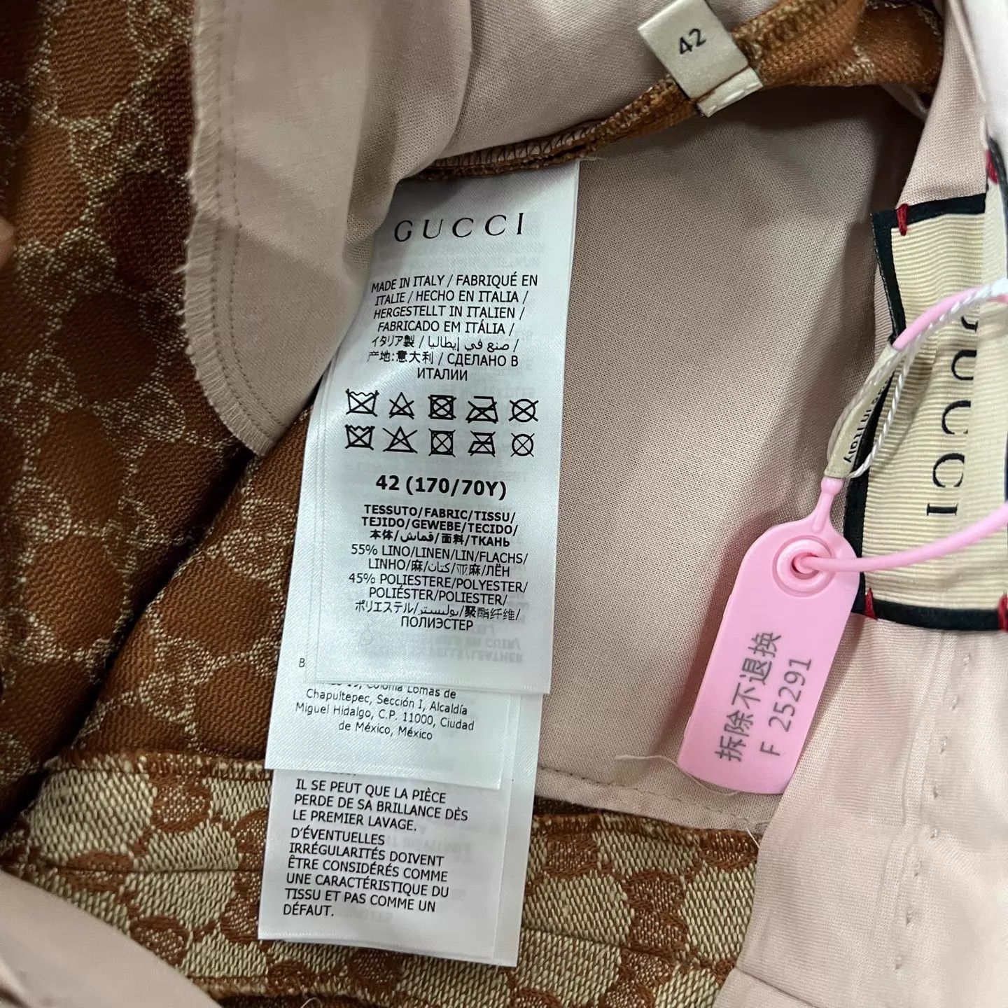 Gucci Gucci GG Monogram Full Print Leather Panel Shorts 42 Size US 26 / EU 42 - 5 Thumbnail