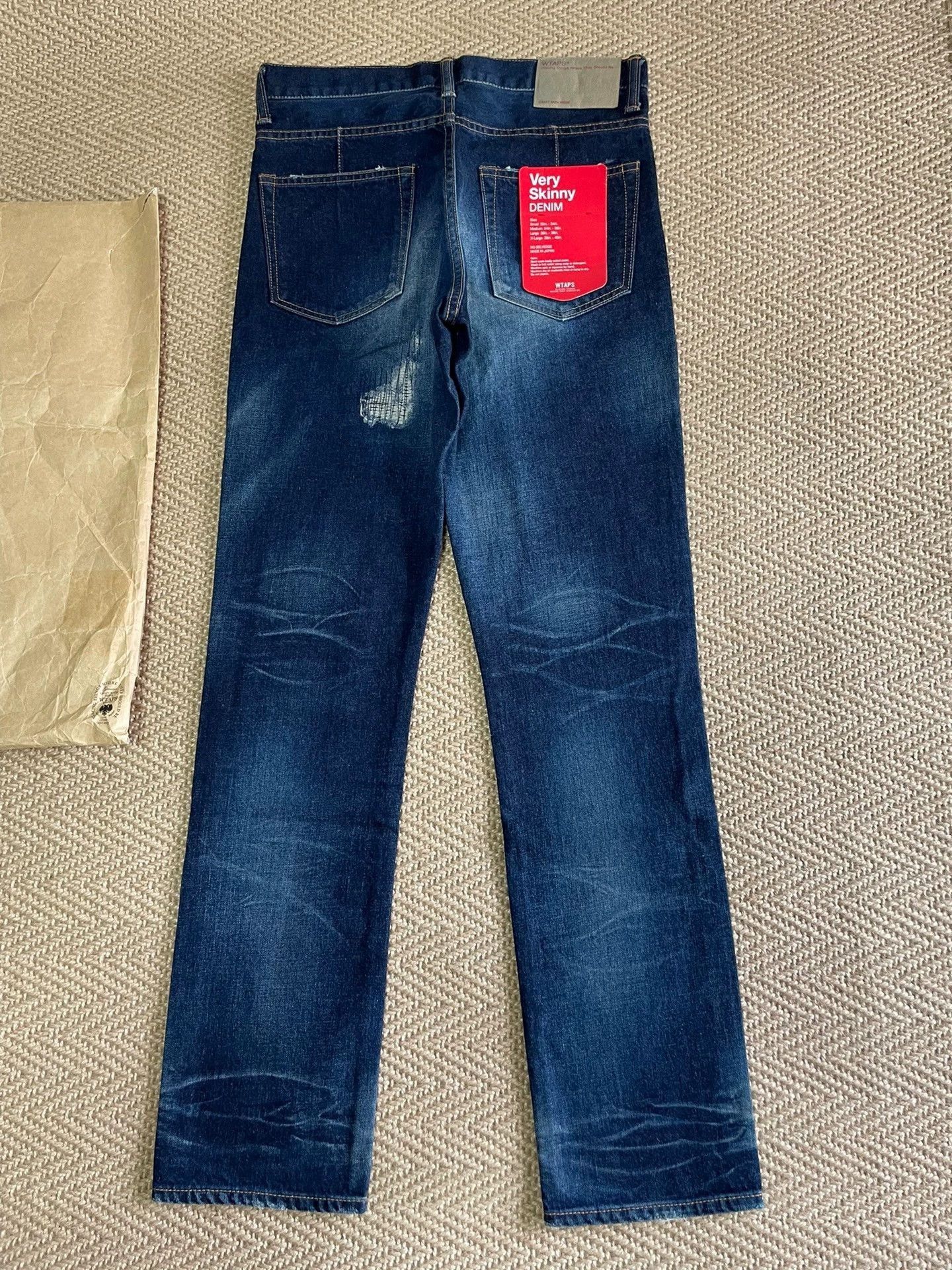 Wtaps Blue Distressed Denim Jeans Size 30 Size US 30 / EU 46 - 2 Thumbnail