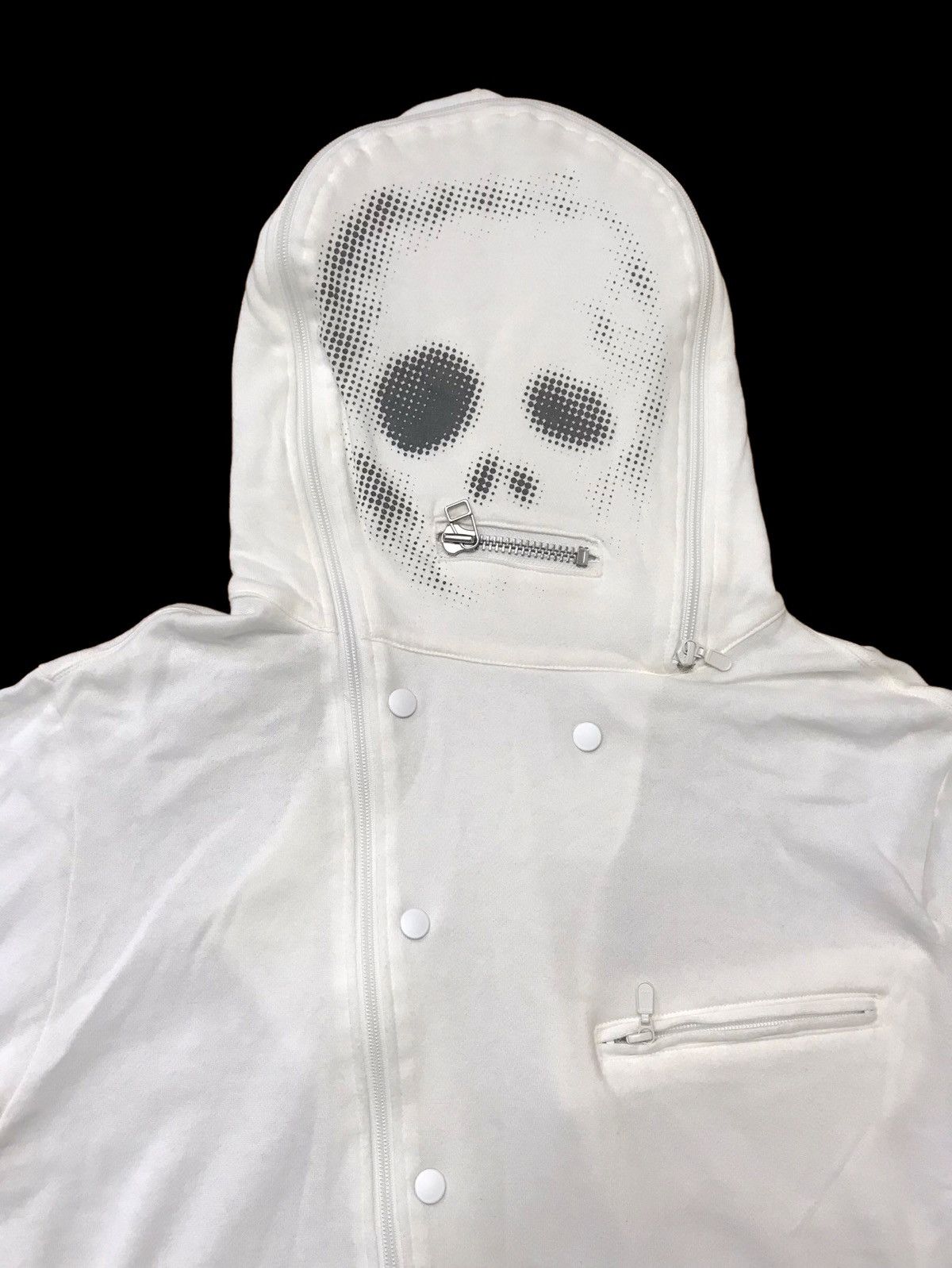 Final Home × Issey Miyake Final Home Skull Hoodie Full Zip Jacket Size US M / EU 48-50 / 2 - 5 Thumbnail