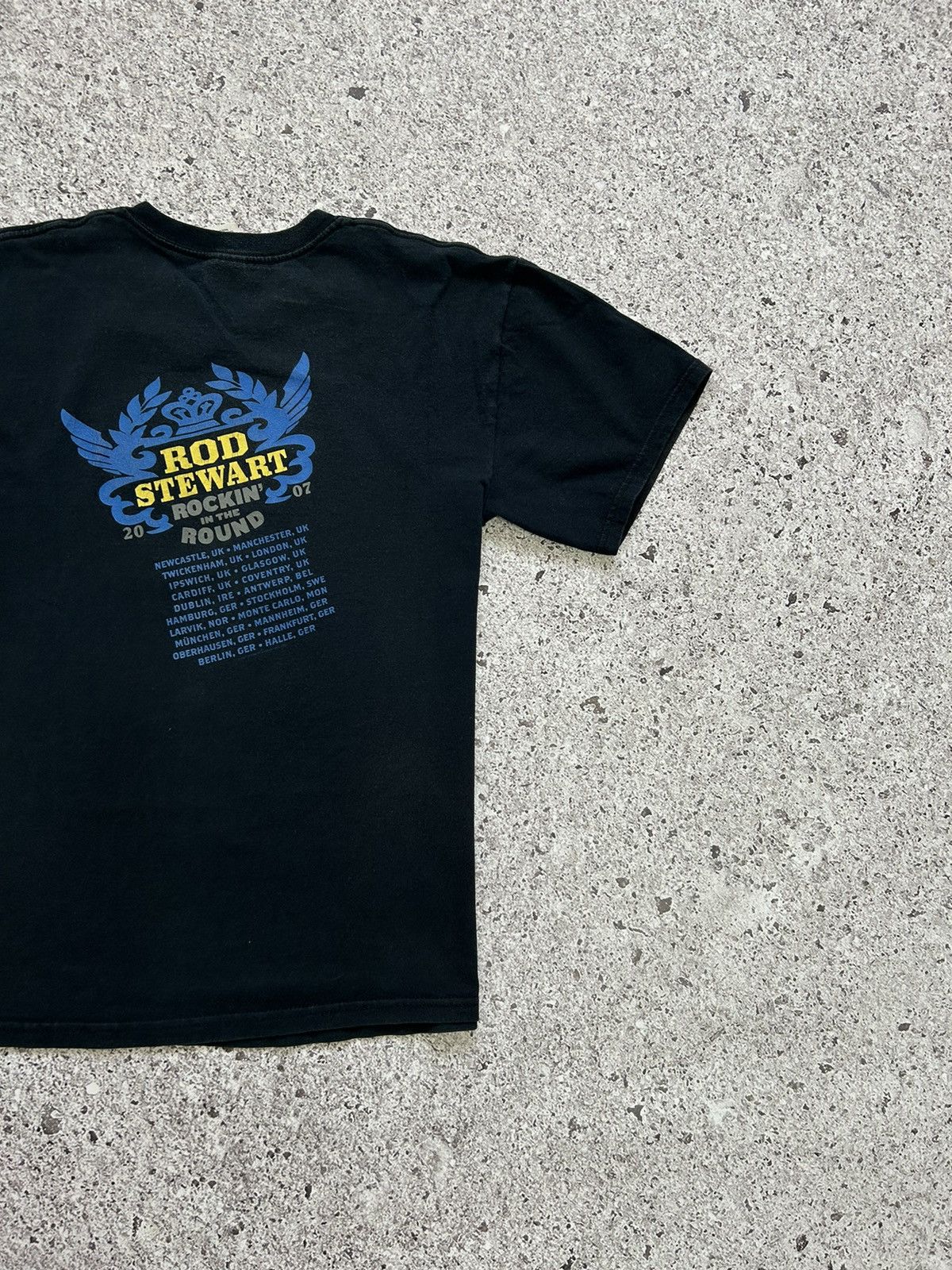 Band Tees × Vintage Vintage Rod Stewart Rockin’ In The Round Tour 2007 T-Shirt Size US M / EU 48-50 / 2 - 6 Thumbnail