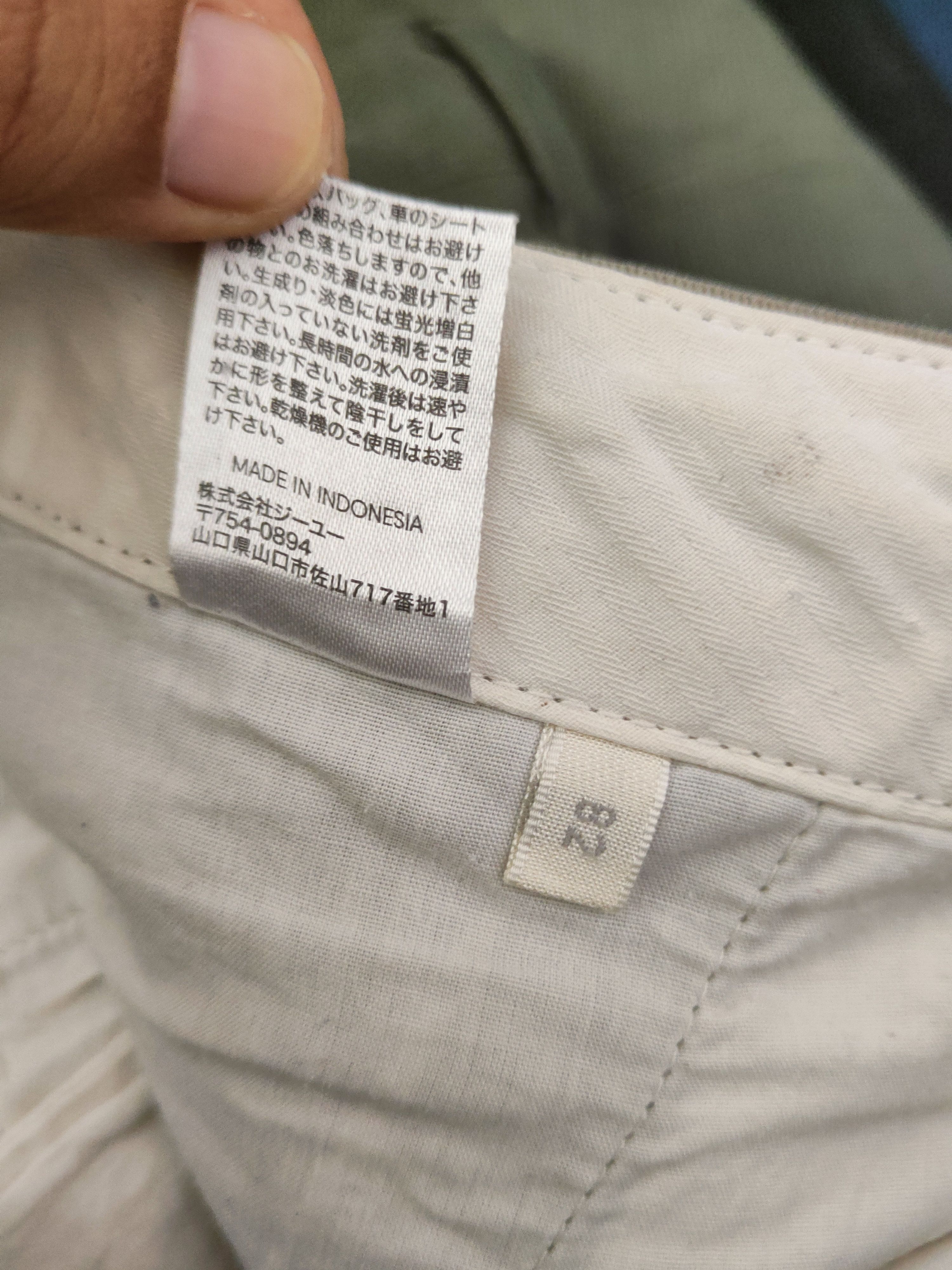 GU DL GU Olive Faded Multipocket Casual Pants #46-302 Size US 32 / EU 48 - 13 Thumbnail