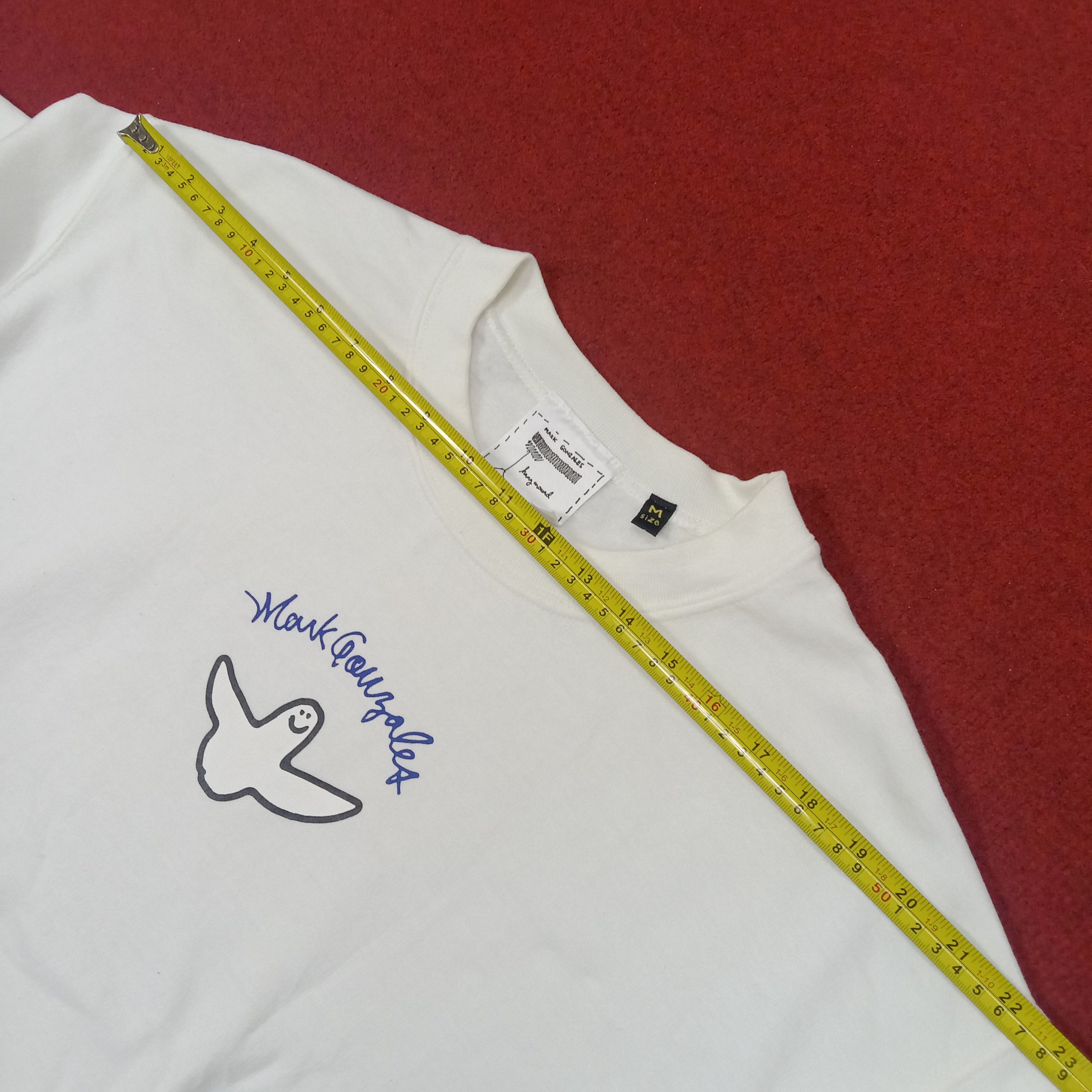 Mark Gonzales X Skateboard Style Center Logo Sweatshirt