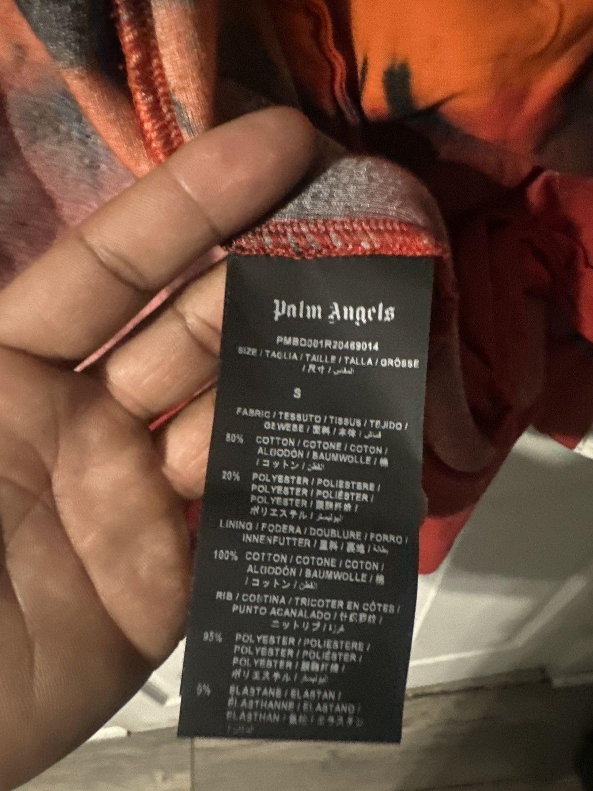 Palm Angels Palms Angels Tie Dye Track Jacket Size US S / EU 44-46 / 1 - 3 Thumbnail