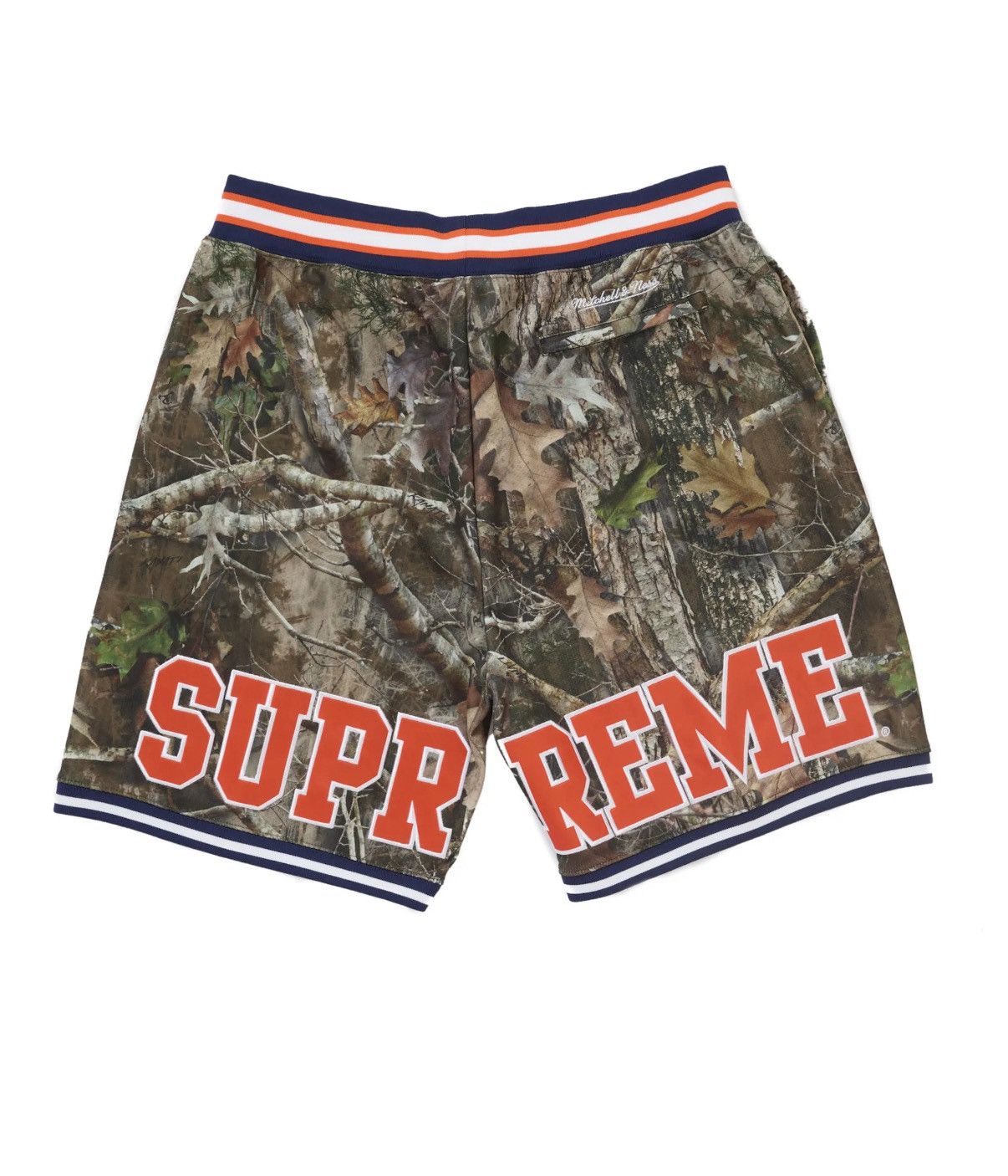 Mitchell & Ness × Supreme Supreme x Mitchell & Ness Syracuse Woodland Camo Shorts Size US 32 / EU 48 - 2 Thumbnail