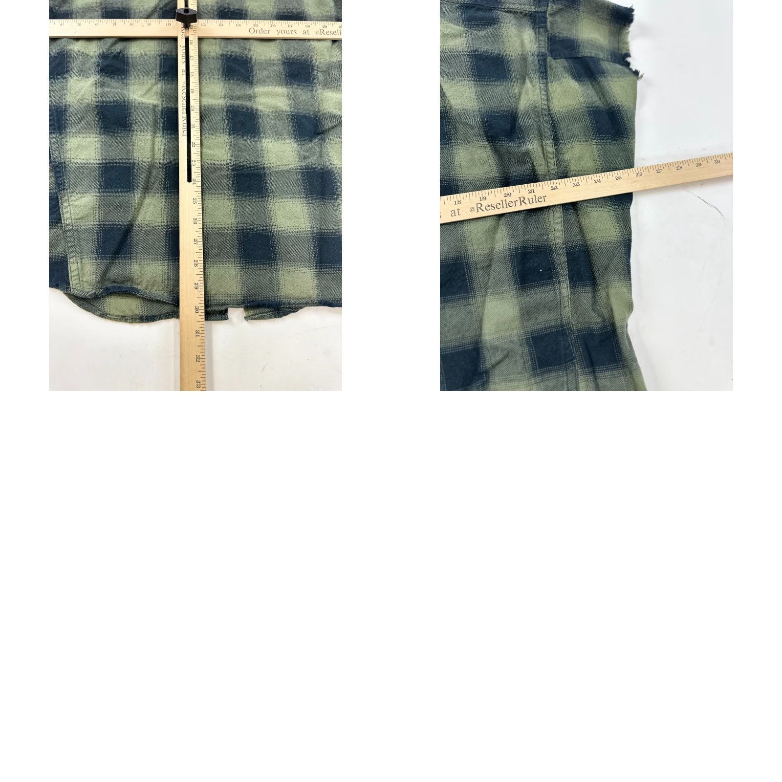 Vintage Original Denim 1975 Shirt Mens M Green Black Plaid Short Sleeve Button-Down Shirt Size US M / EU 48-50 / 2 - 8 Thumbnail