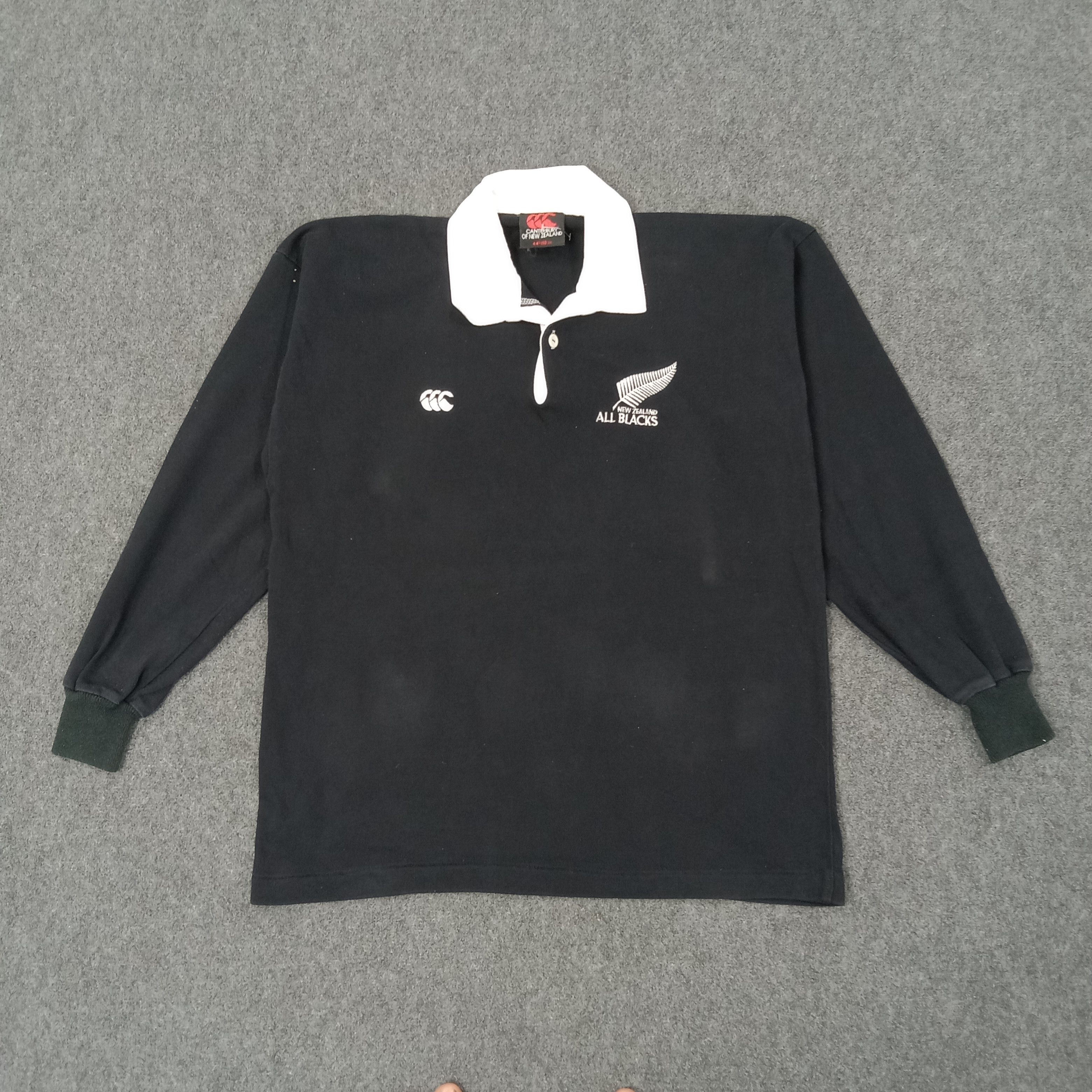 Canterbury of New Zealand CANTERBURRY OF NEW ZEALAND All Black Rugby Polos Size US L / EU 52-54 / 3 - 1 Thumbnail