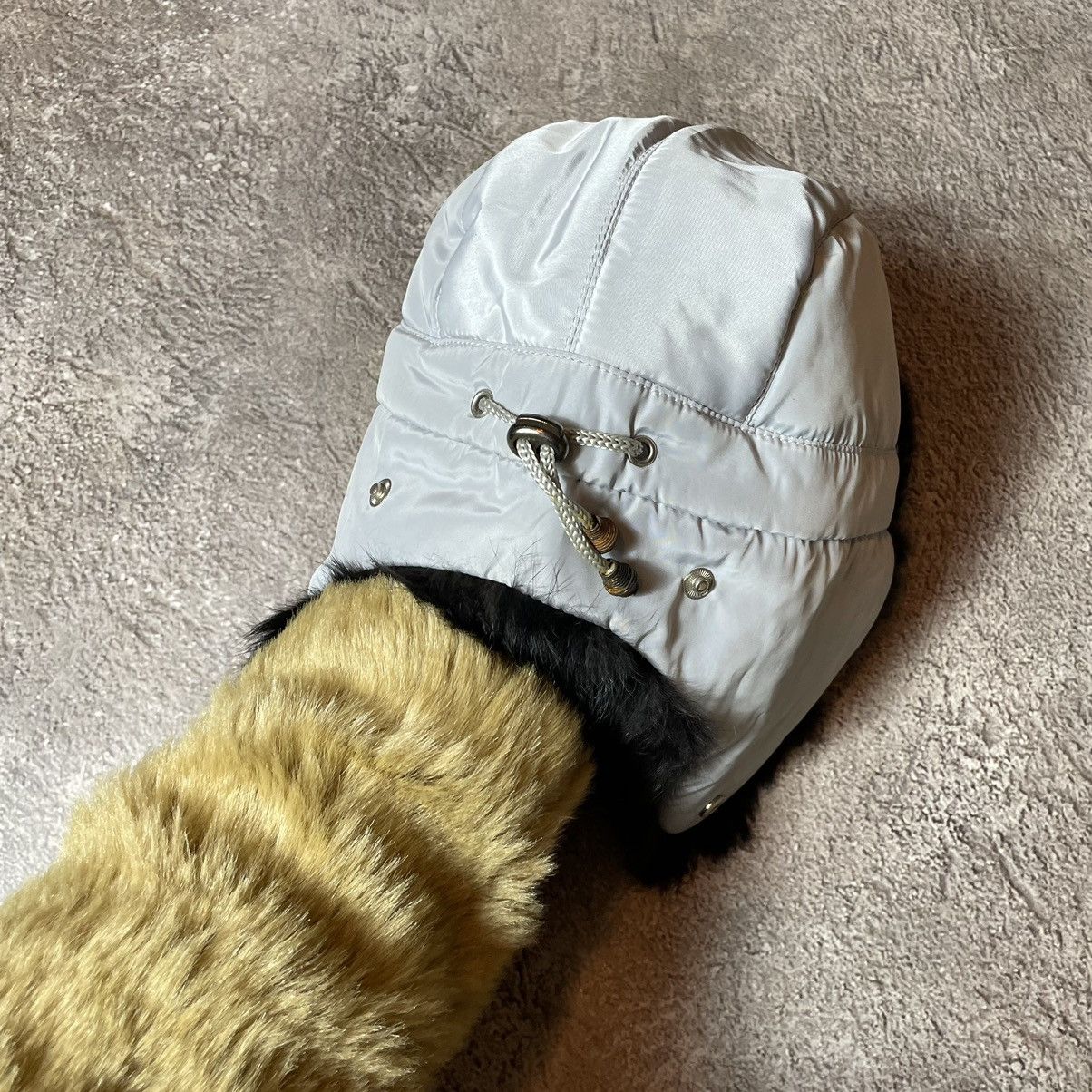 Vintage Vintage 90s Mohair Beanie Ushanka Faux Fur Grunge Black OS Size ONE SIZE - 2 Thumbnail
