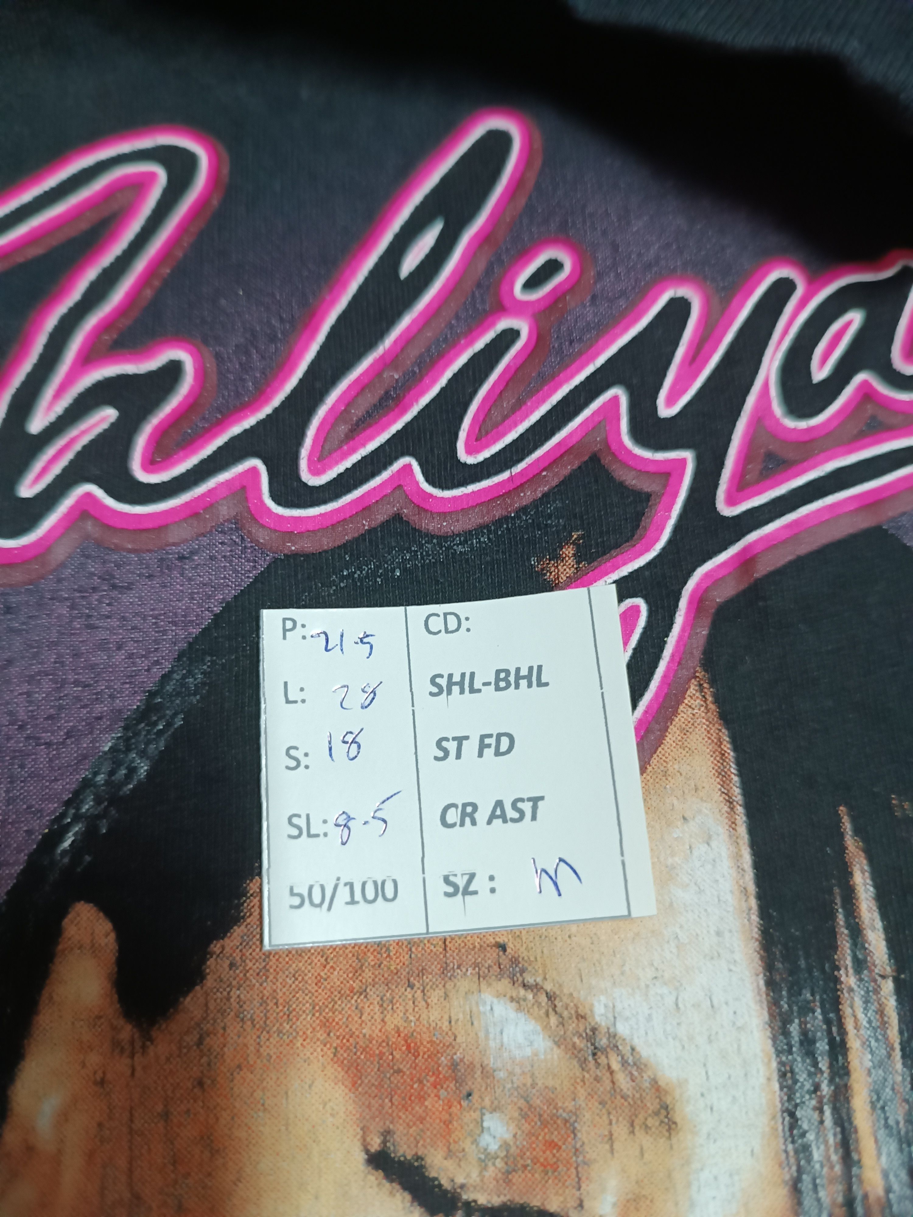 Rap Tees VINTAGE AALIYAH WORLD TOUR 1997 TOUR TEE jcole left eye dre Size US L / EU 52-54 / 3 - 19 Thumbnail