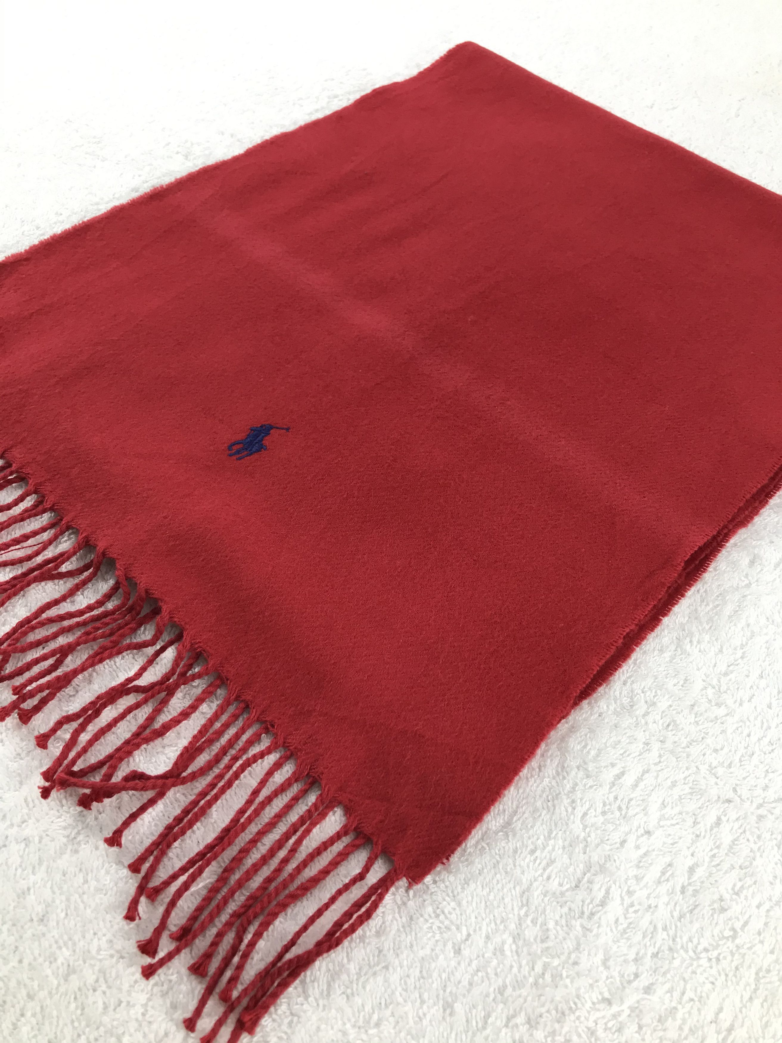 Polo Ralph Lauren × Vintage Polo Ralph Lauren Scarf / Muffler / Neckwear - WW1381 Size ONE SIZE - 3 Thumbnail