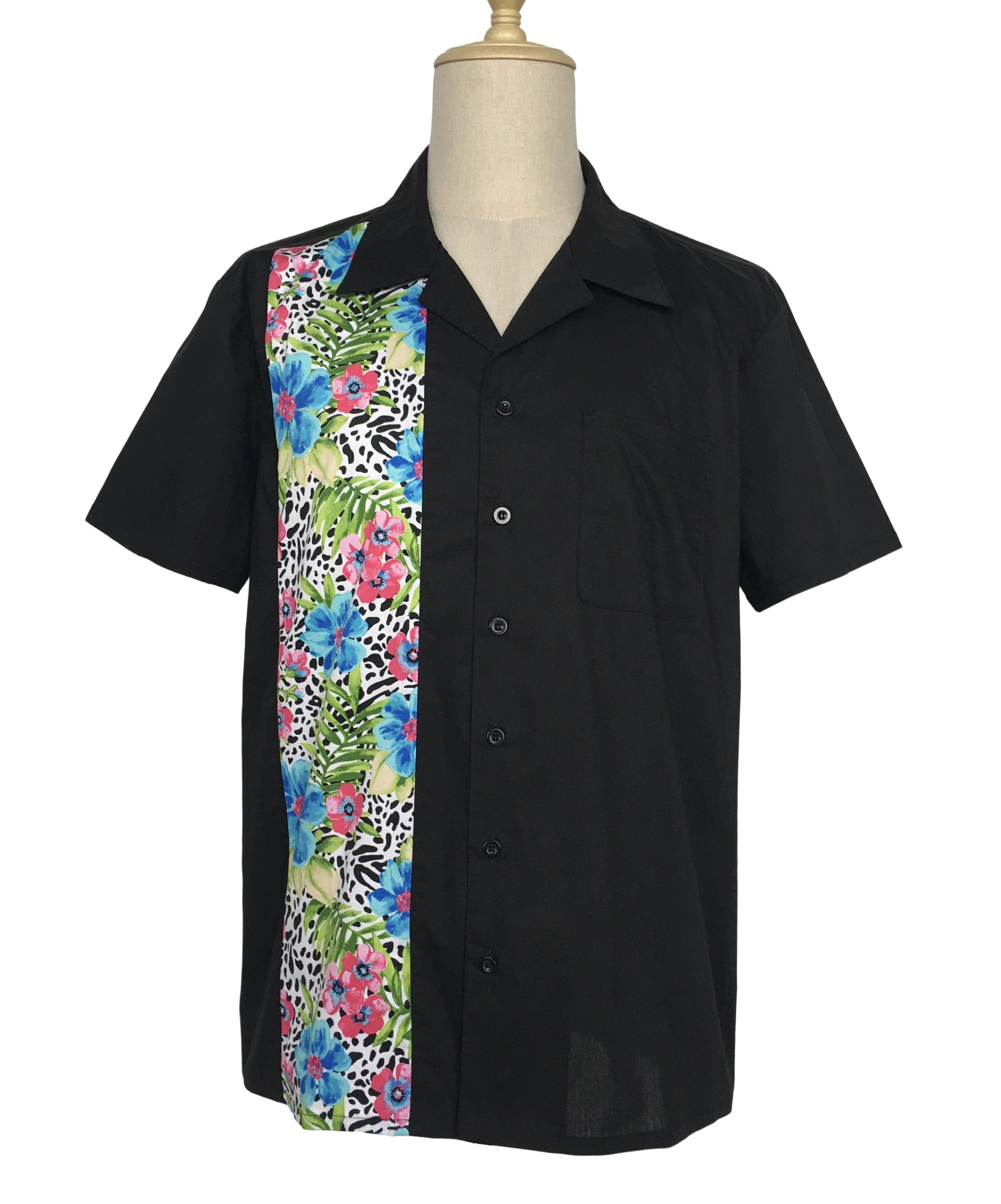 Other Mens Black Contrast Cactus Casual Hawaiian Shirts Size US XXL / EU 58 / 5 - 1 Thumbnail