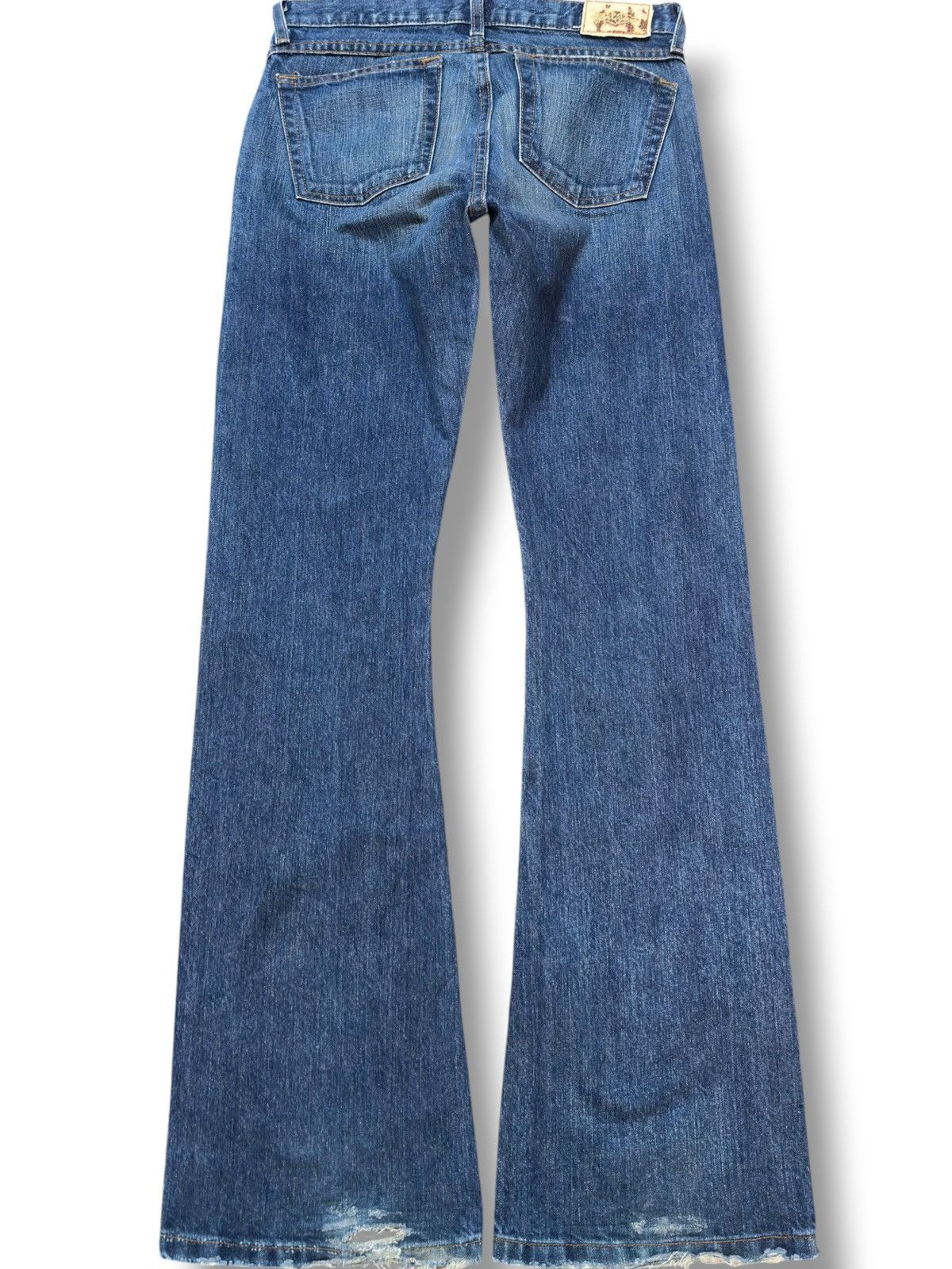 Earl Jeans Vintage Earl Jeans Flare Curve Leg Mudwash Style Jeans Size US 30 / EU 46 - 4 Thumbnail