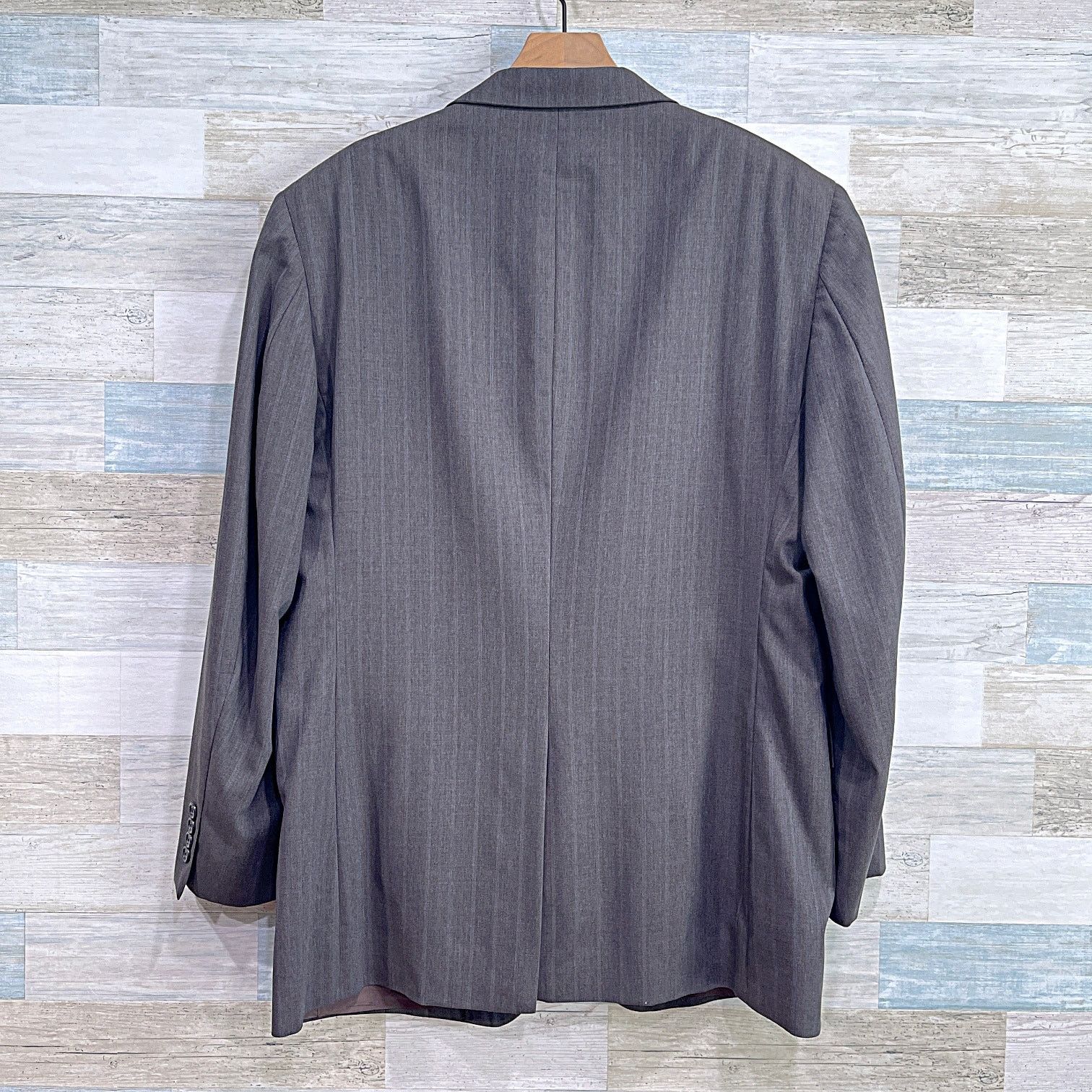 Jos. A. Bank Jos A Bank Wool 2 Piece Suit Taupe Brown Mens 43L Jacket 37L Size 42L - 6 Thumbnail