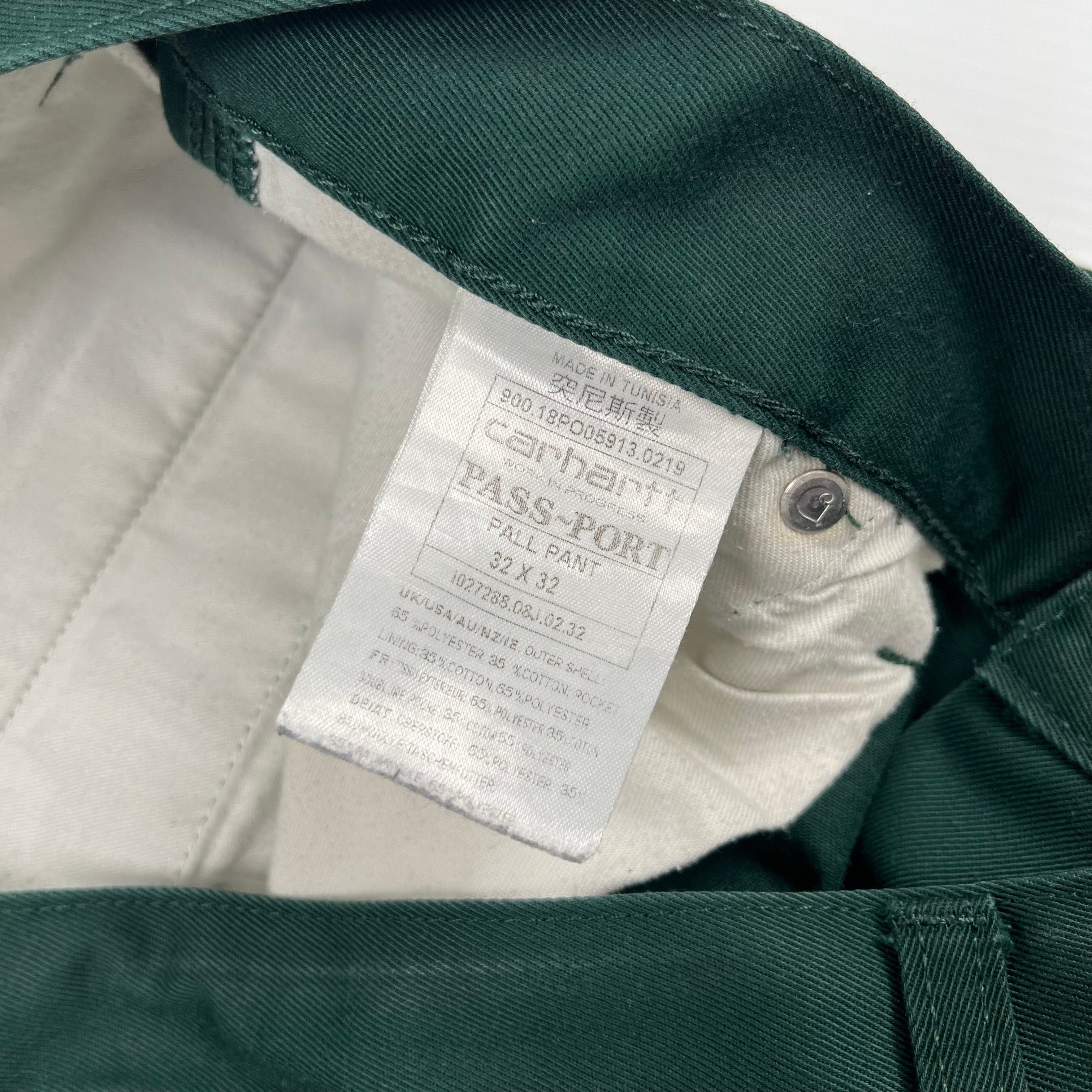 Carhartt Wip Carhartt Work In Progress x Pass-Port Pall Pants 32 Size US 32 / EU 48 - 9 Thumbnail
