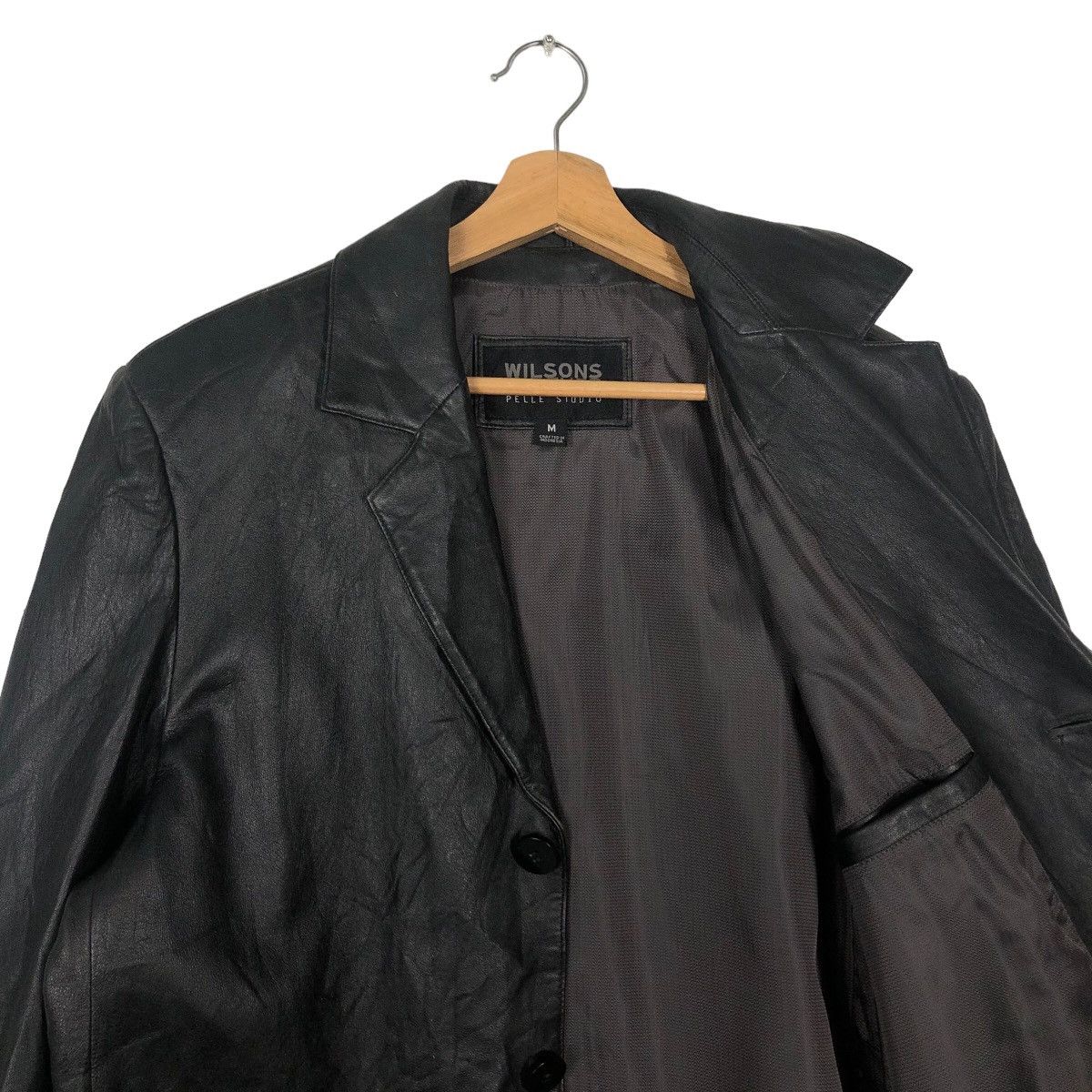 Genuine Leather 🔥90’s Biker Leather Jacket Wilsons Leather Pelle Studio Size US M / EU 48-50 / 2 - 9 Thumbnail