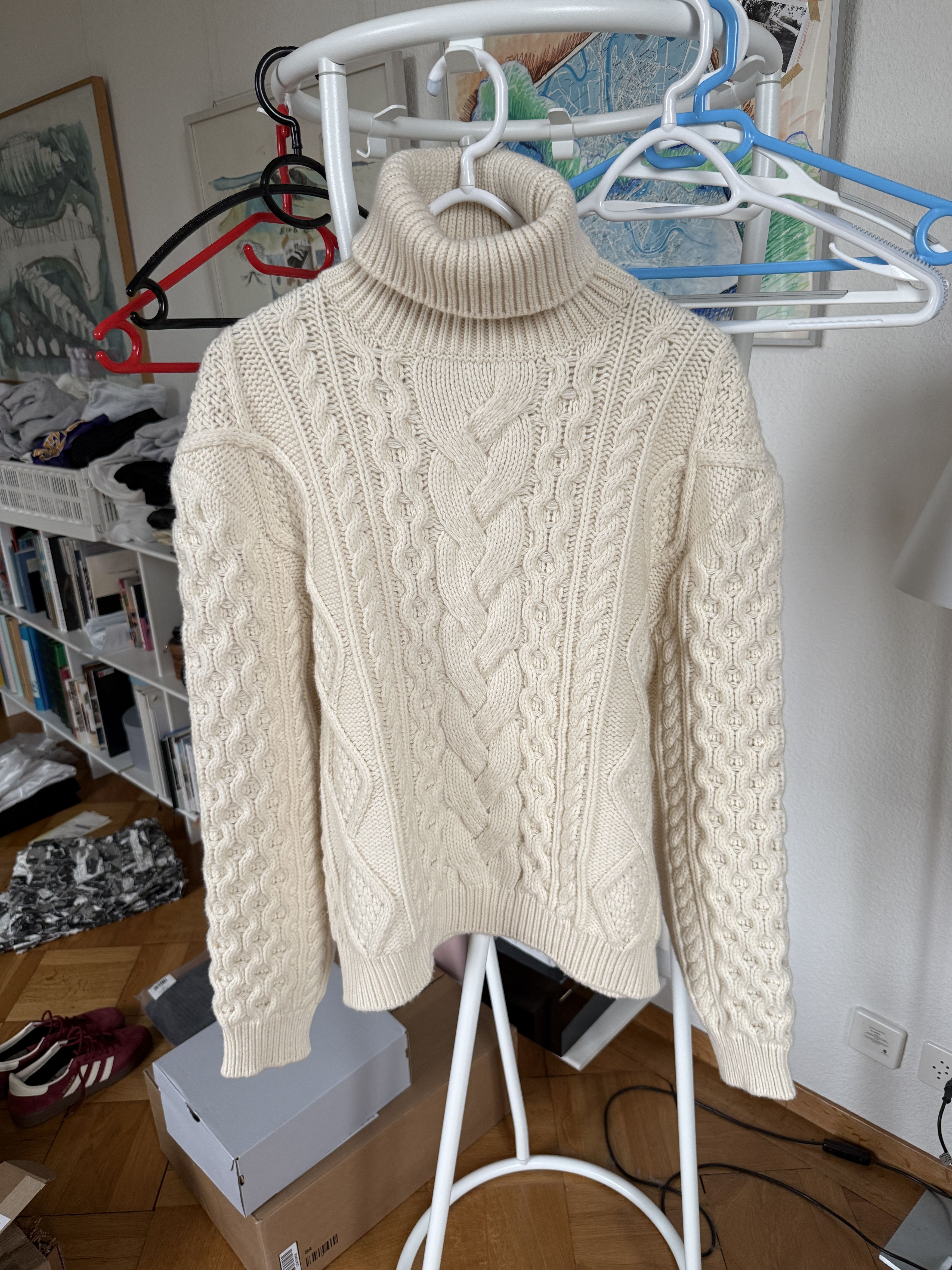 Celine Turtleneck Sweater Size US L / EU 52-54 / 3 - 1 Thumbnail