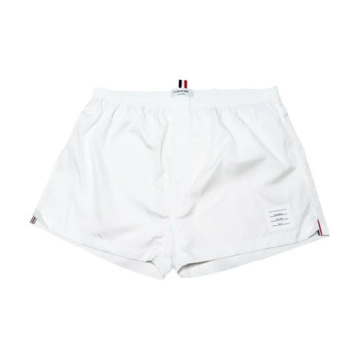 Thom Browne Thom Browne Men's Comfortable White Boxer Shorts -2507 Size US 26 / EU 42 - 7 Thumbnail