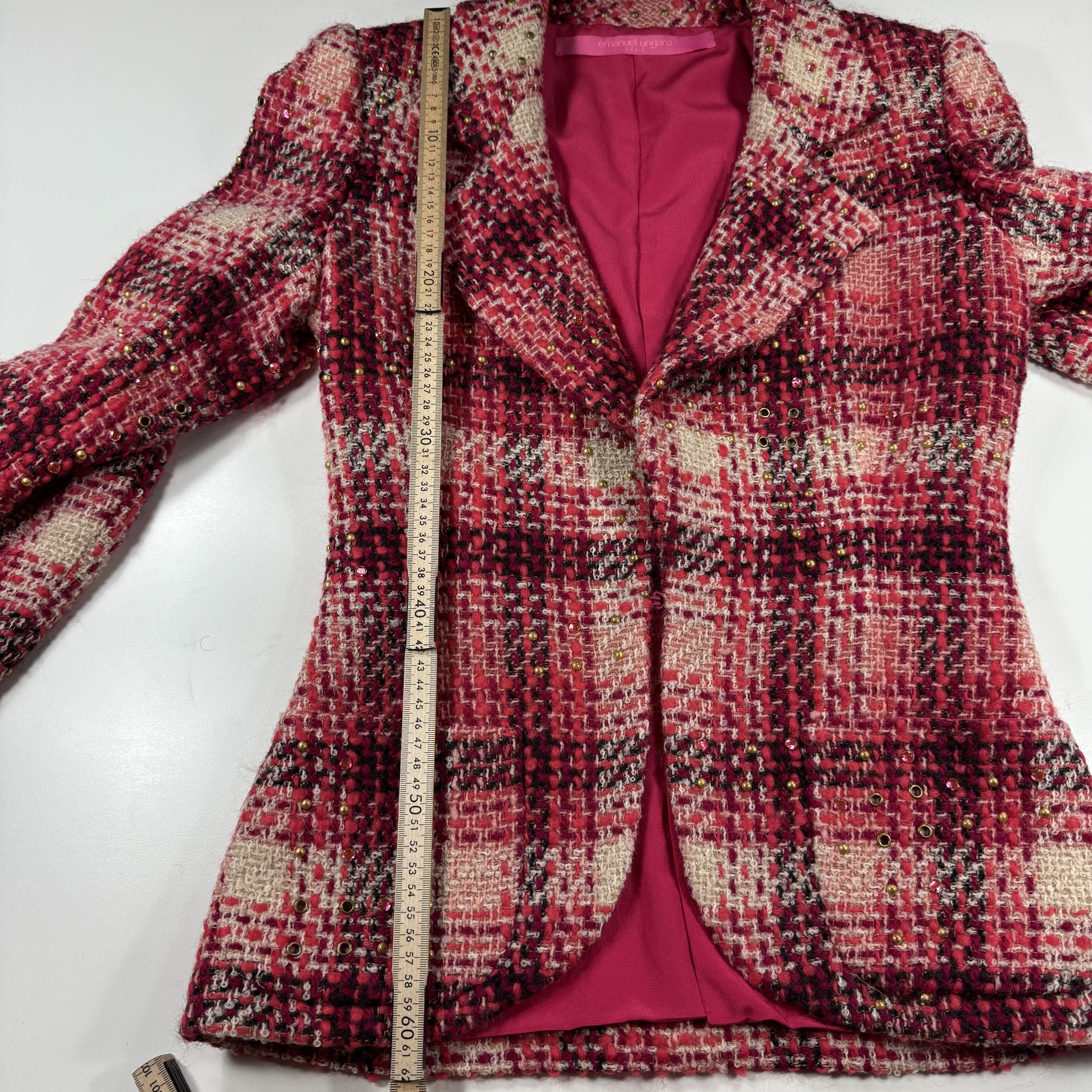 Emanuel Ungaro Emanuel Ungaro Paris Blazer Size S / US 4 / IT 40 - 5 Thumbnail
