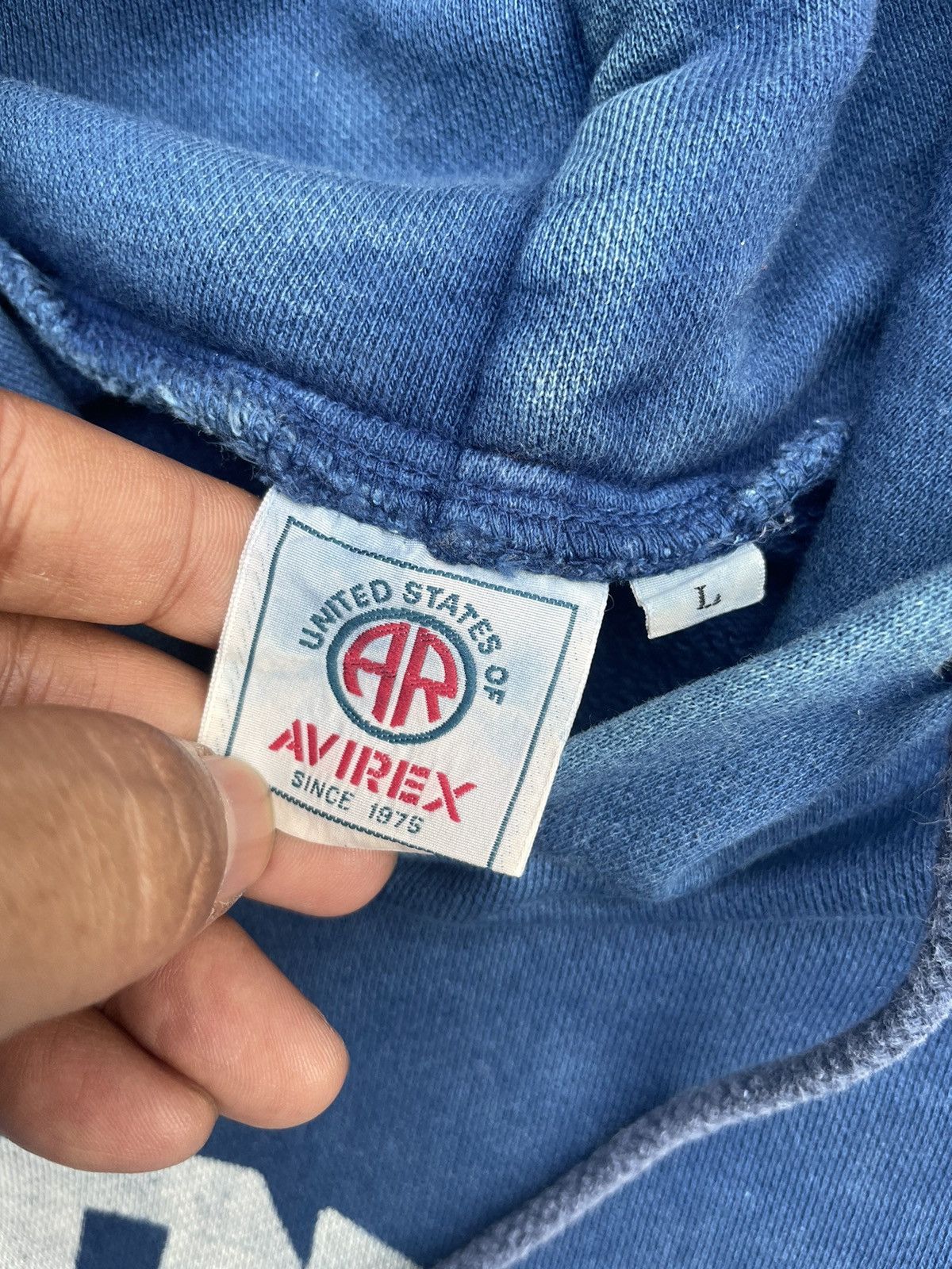 Avirex Avirex Usmc Faded Wash Hoodie Size US XL / EU 56 / 4 - 8 Thumbnail