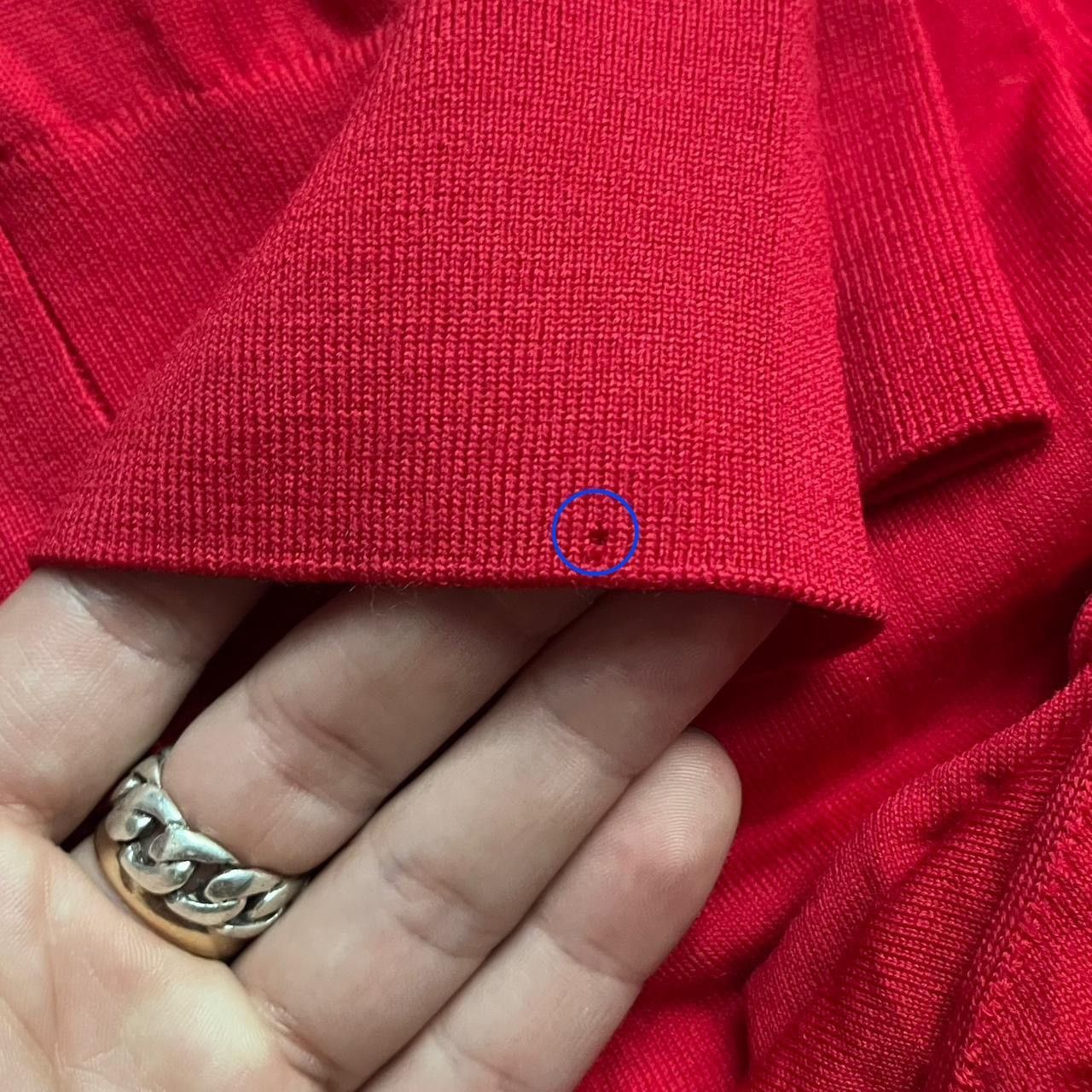 Gucci gucci GG logo red wool sweater Size US XL / EU 56 / 4 - 7 Thumbnail