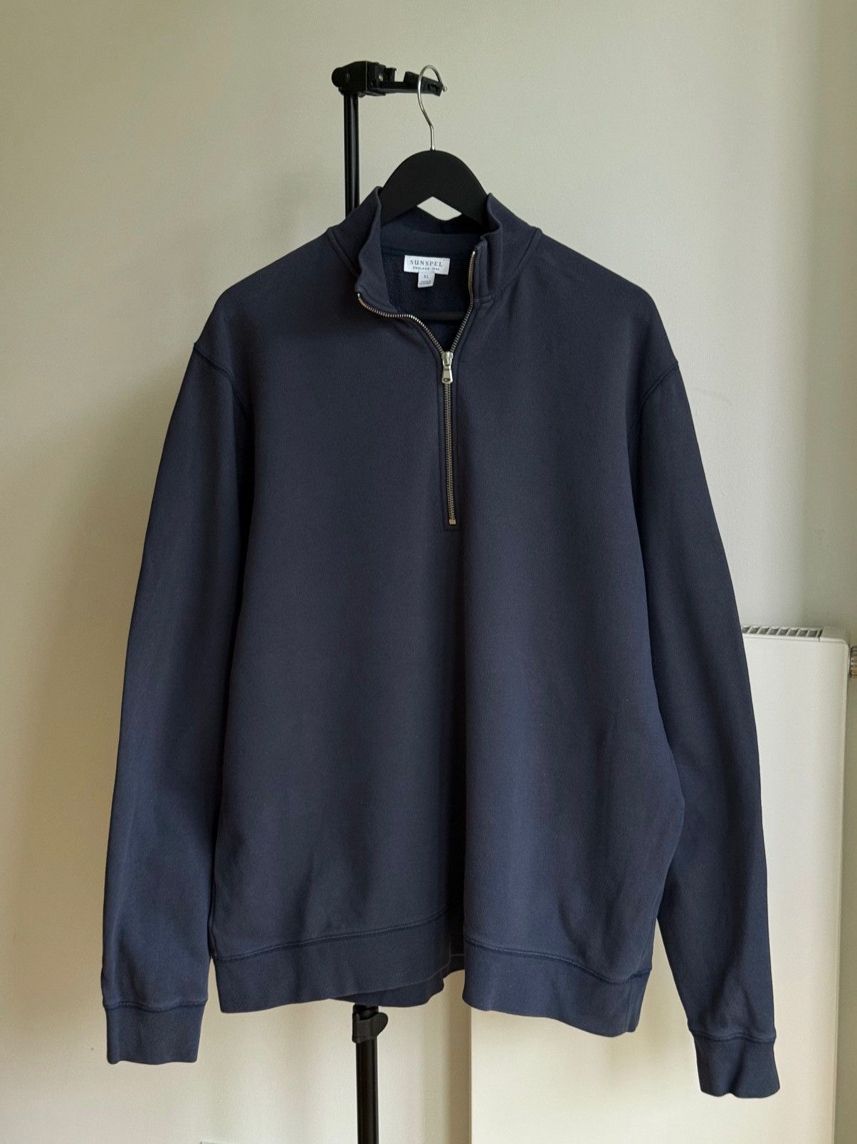 Sunspel Sunspel Half Zip Sweatshirt – XL Size US XL / EU 56 / 4 - 2 Thumbnail