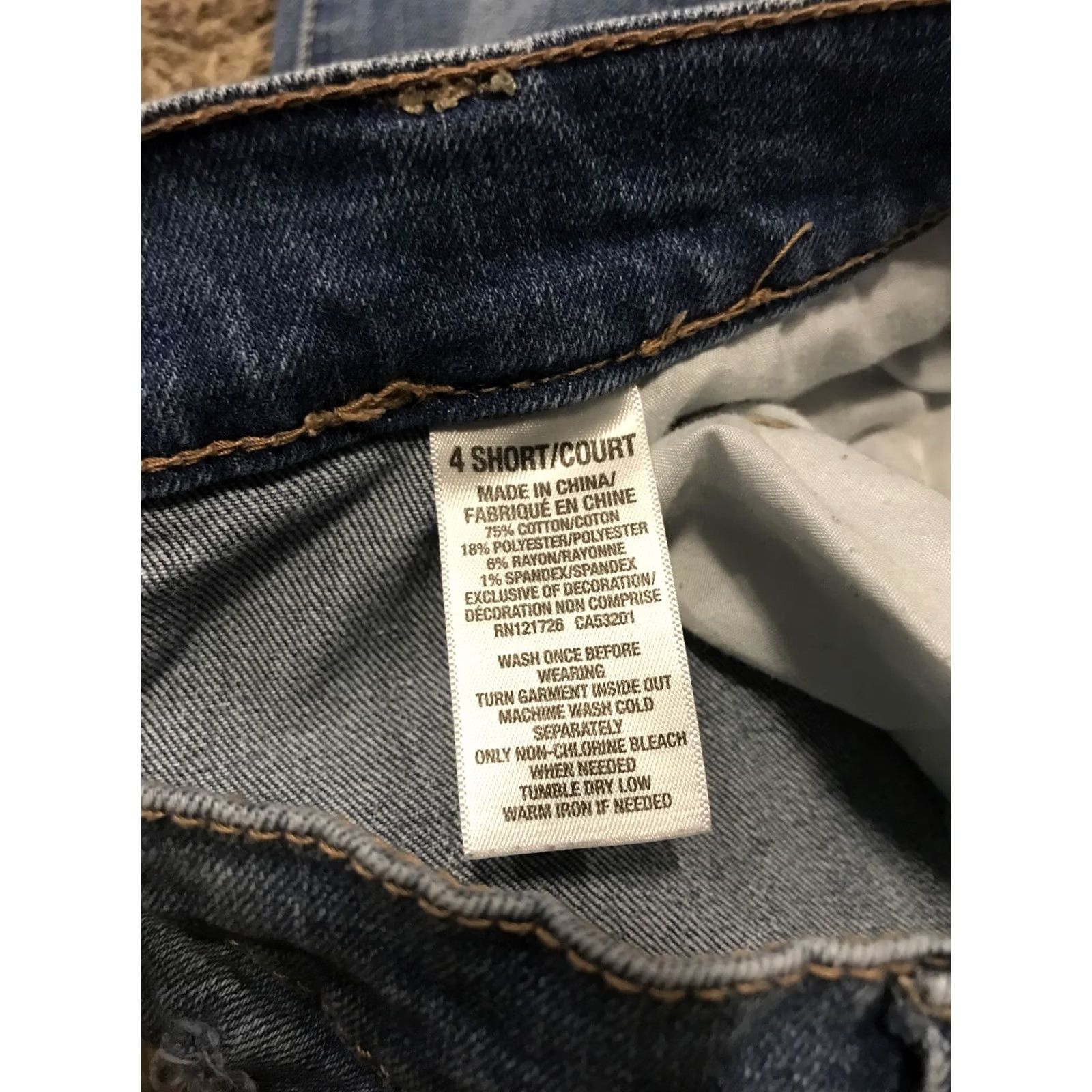 Vintage Aéropostale Jeans Skinny Women Regular Size 4 Denim Cotton Blend Blue 28 Waist 30 Inseam Size 27" / US 4 / IT 40 - 3 Thumbnail