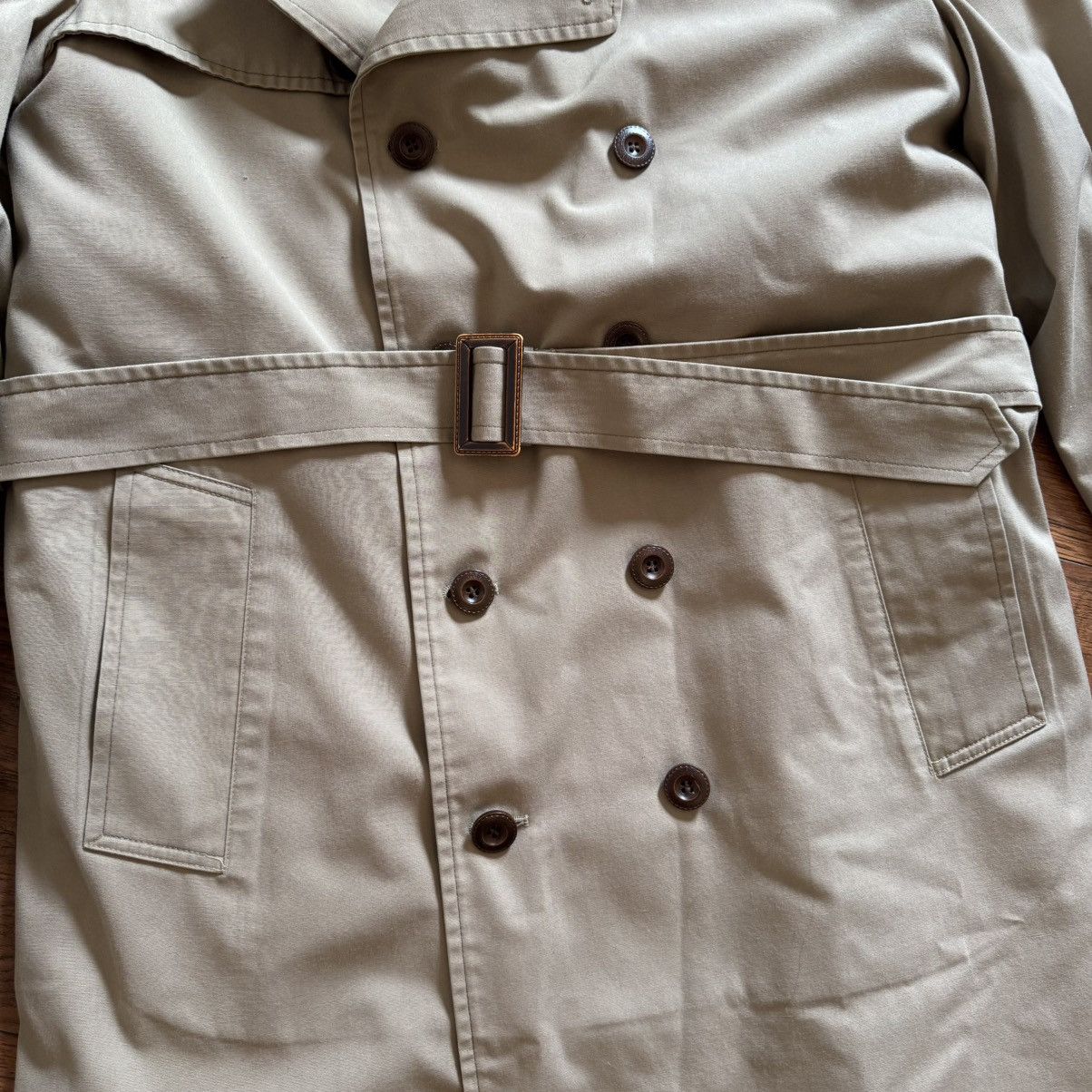 London Fog London Fog Trench Coat Lined Belted Beige 42 X-Long Tall Size US XS / EU 42 / 0 - 2 Thumbnail