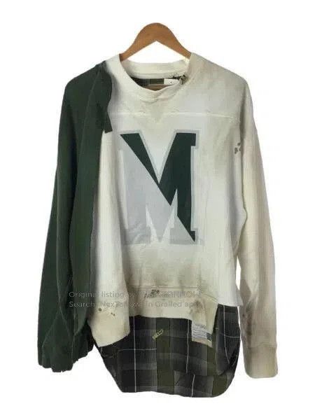 Maison MIHARA YASUHIRO Maison Mihara Yasuhiro Make old stitching fake two sweaters Size US M / EU 48-50 / 2 - 1 Thumbnail