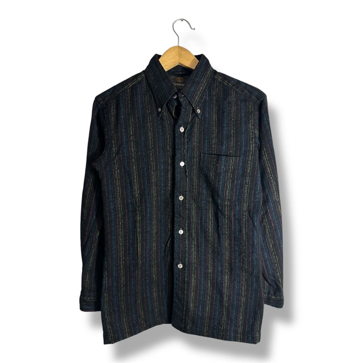 Issey Miyake WONDERFUL KYOTO WOOL SHIRT JAPANESE YSFORMEN ISSEY STYLE Size US M / EU 48-50 / 2 - 1 Thumbnail