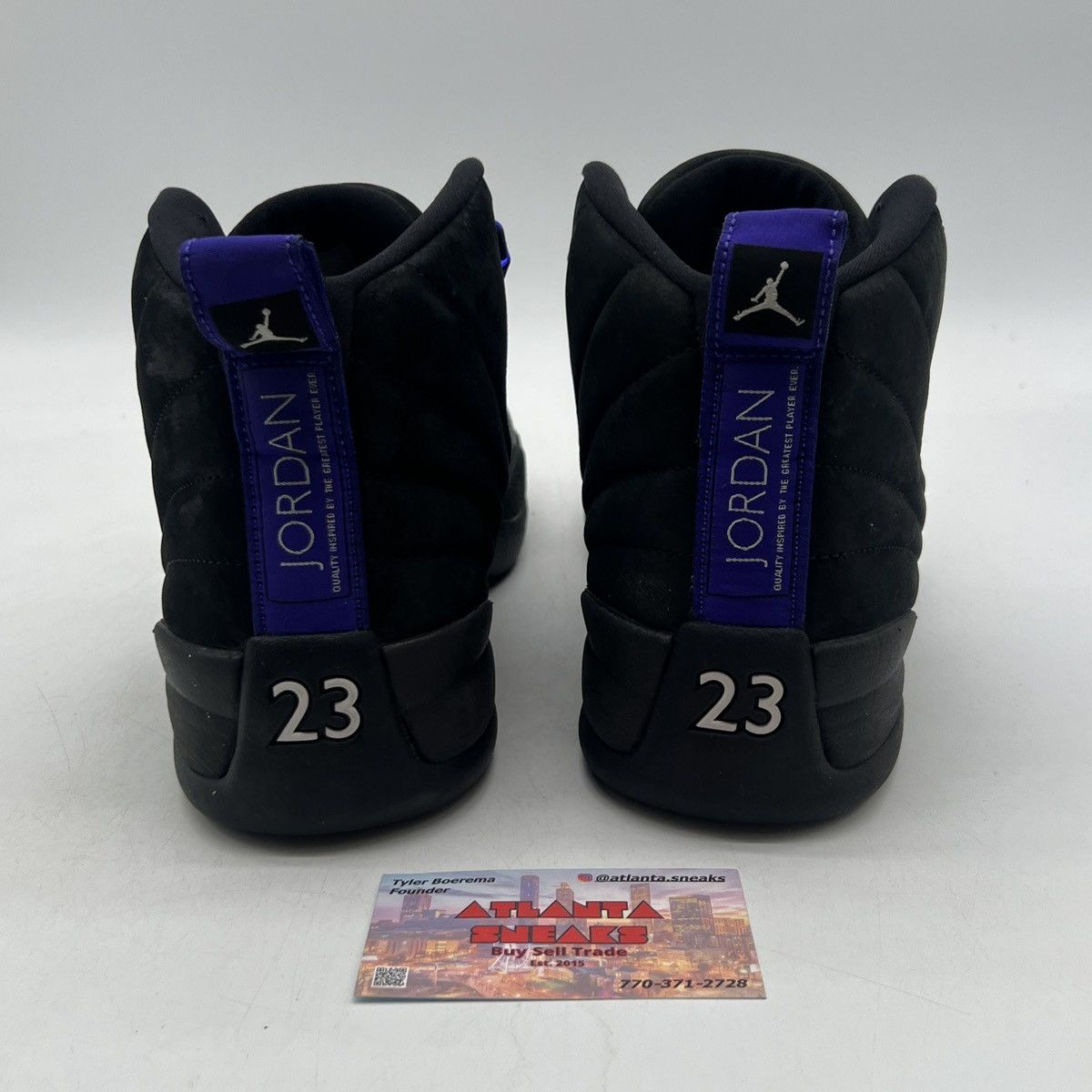 Jordan Brand Air Jordan 12 Dark Concord Size US 12 / EU 45 - 3 Thumbnail