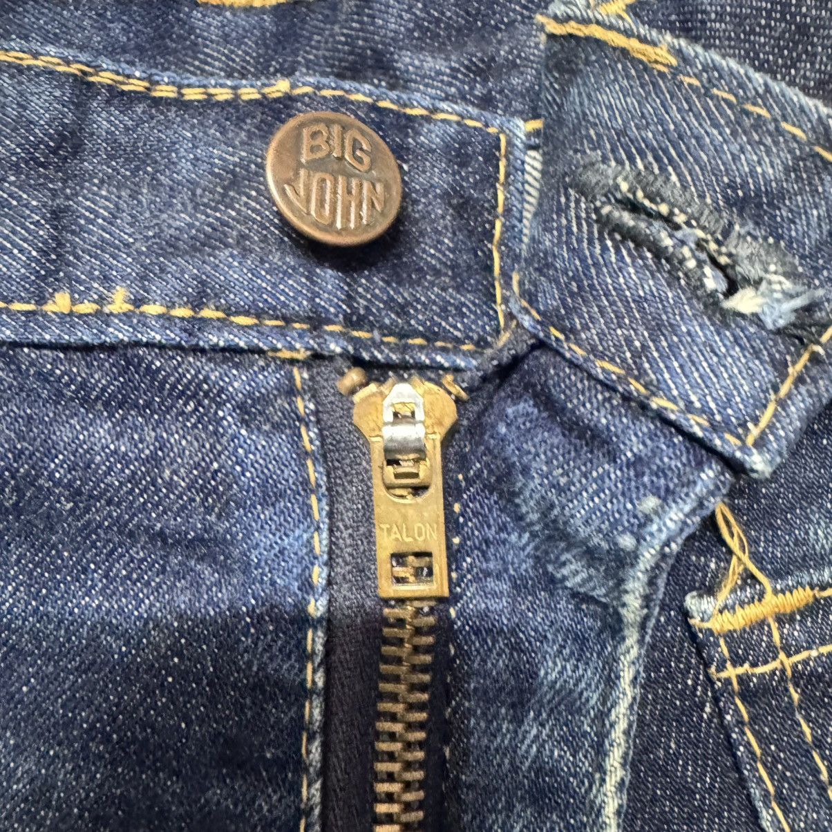 Vintage Vintage Big John Denim Bell Bottom Jeans Size US 29 - 16 Thumbnail
