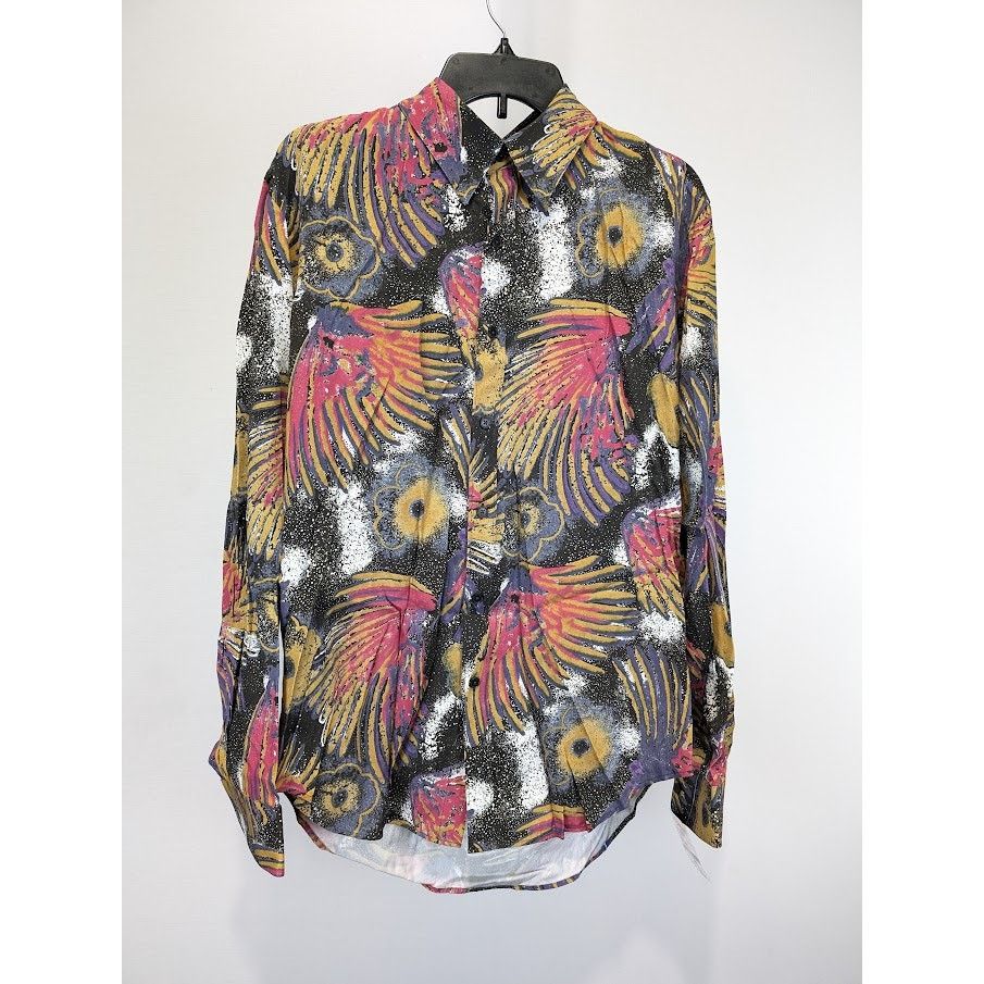 Martine Rose o1rshd1 Camicia Button up Shirt in Blue Stripe/Multicolor Size US S / EU 44-46 / 1 - 2 Thumbnail